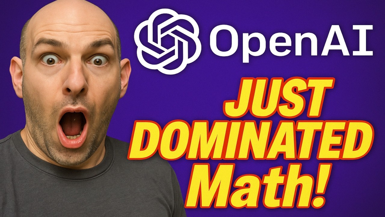 OpenAI solved math. gg everyone. (o3 and o4 reaction) | Artificial Intelligence Masterclass