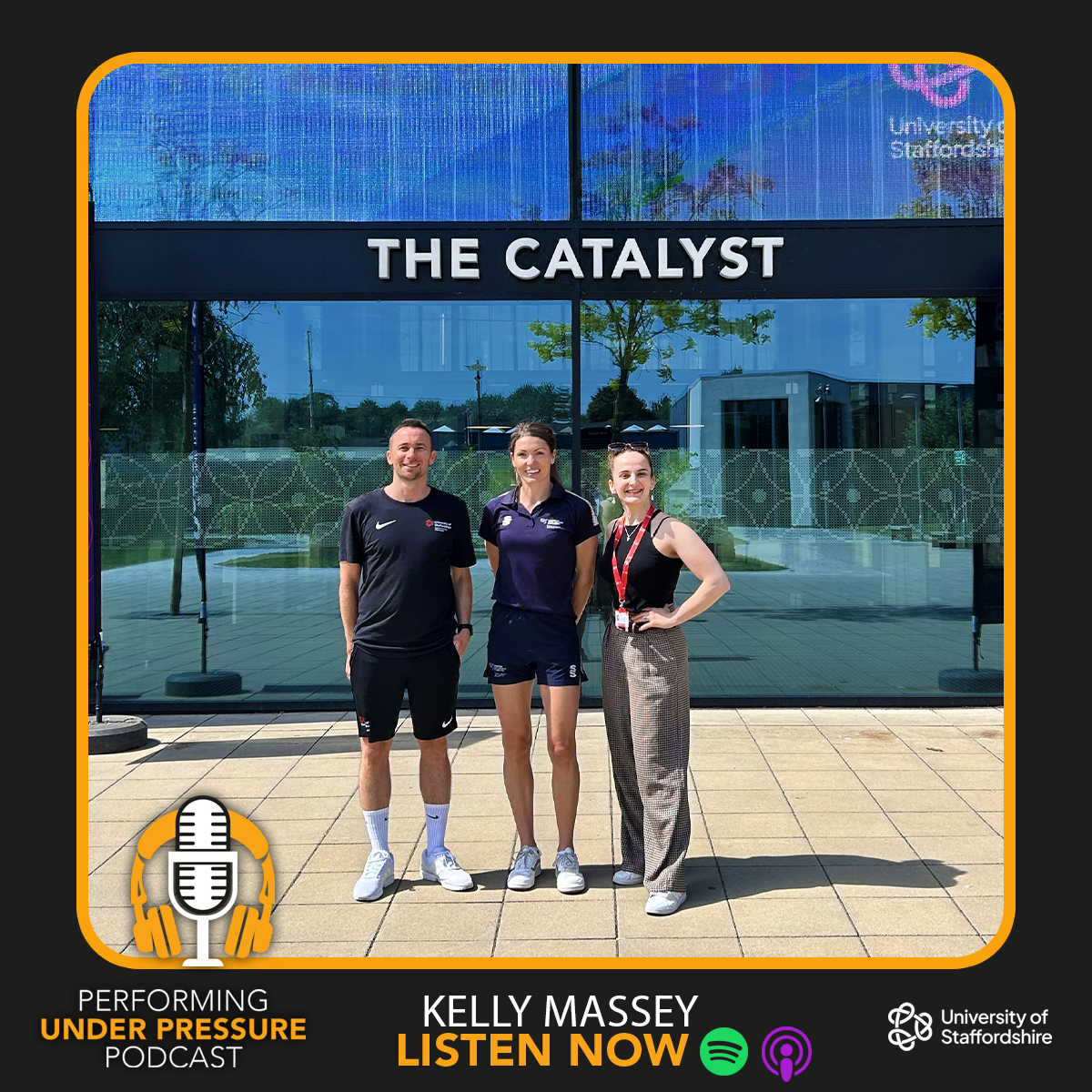 University of Staffordshire\'s Performing Under Pressure Podcast