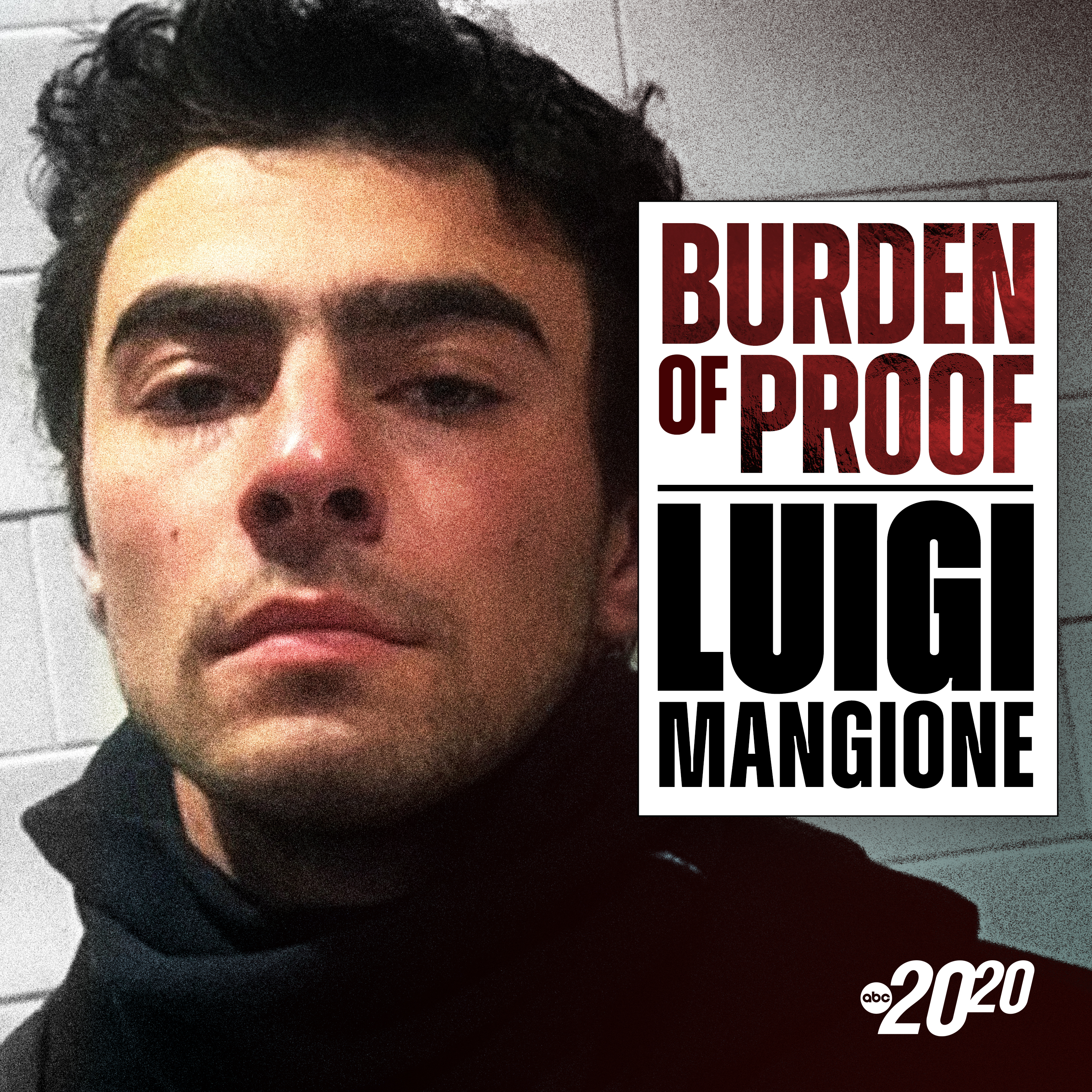 Introducing 'Burden of Proof: Luigi Mangione' episode artwork