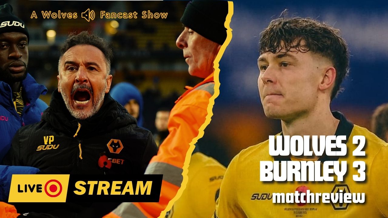 Wolves 2 - 3 Burnley Review - The Wolves lose again episode artwork