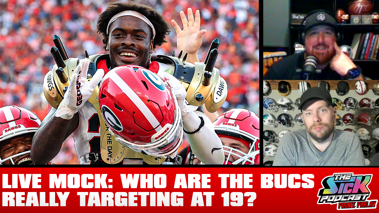 Bucs Talk #83 - LIVE Mock: Who Are the Bucs Really Targeting at 19? episode artwork