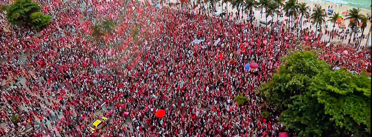 Ato de apoio à reeleição de Lula reúne milhares de apoiadores em Copacabana, no Rio episode artwork