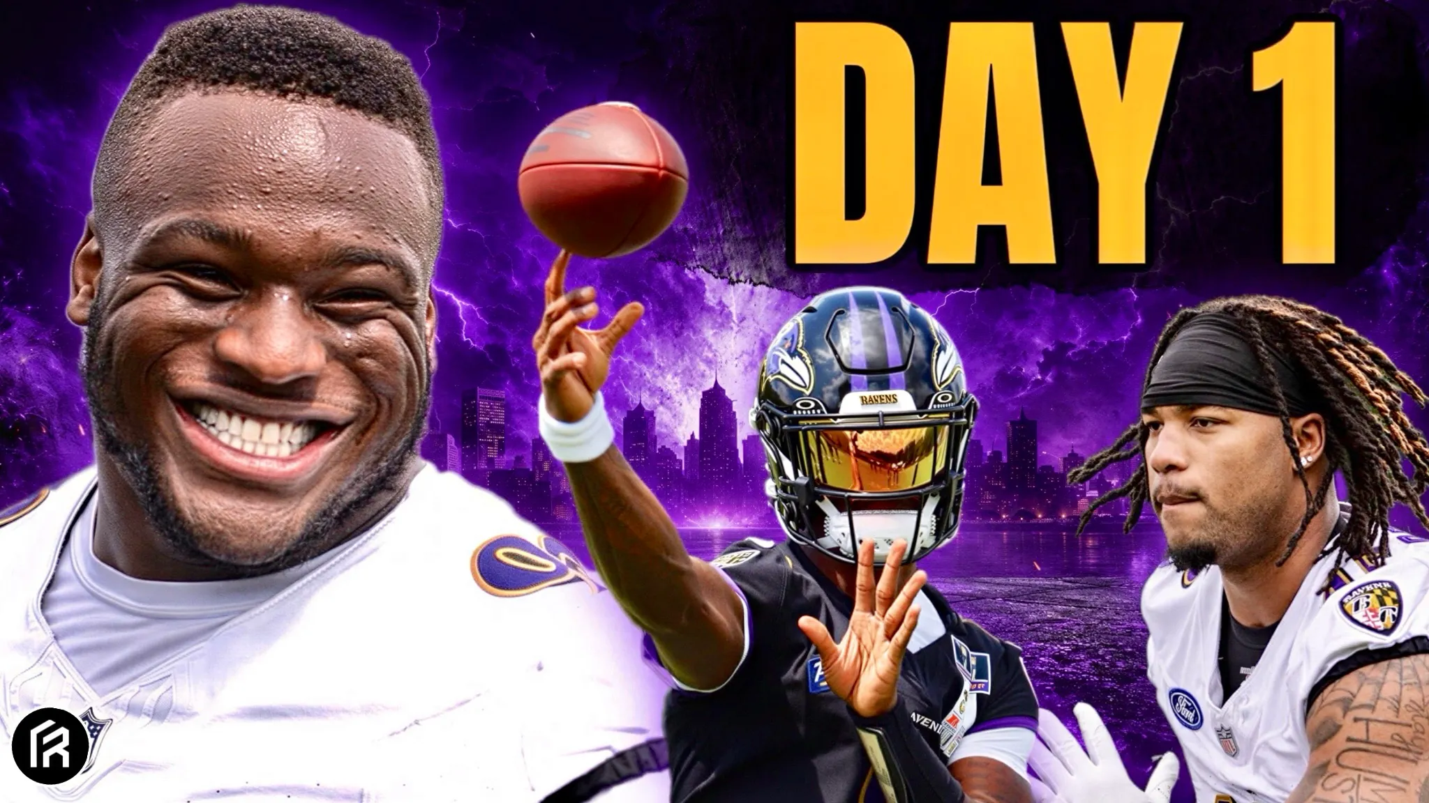 Ravens Training Camp Day 1: Madubuike Returns, Lamar Speaks & First Practice Takeaways episode artwork
