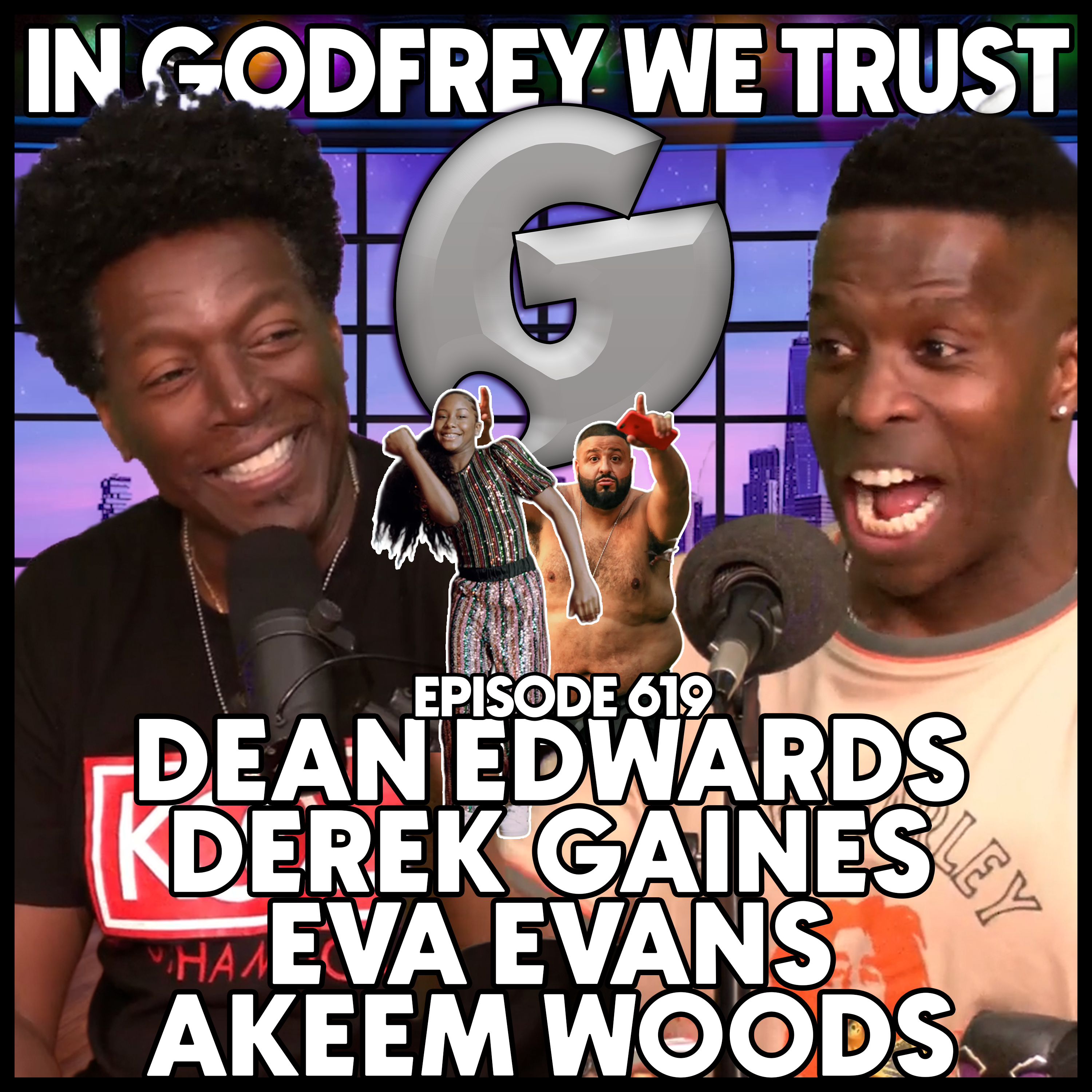 619. Joke Thief, Dance Thief l Dean Edwards, Derek Gaines, Eva Evans & Akeem Woods episode artwork