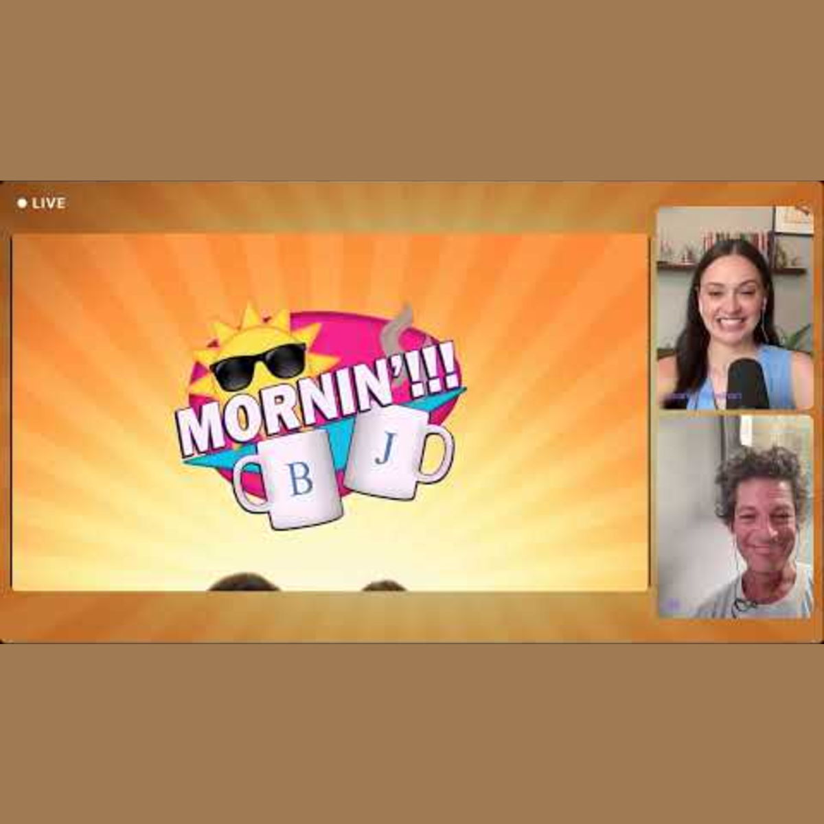 Welcome to our live show!