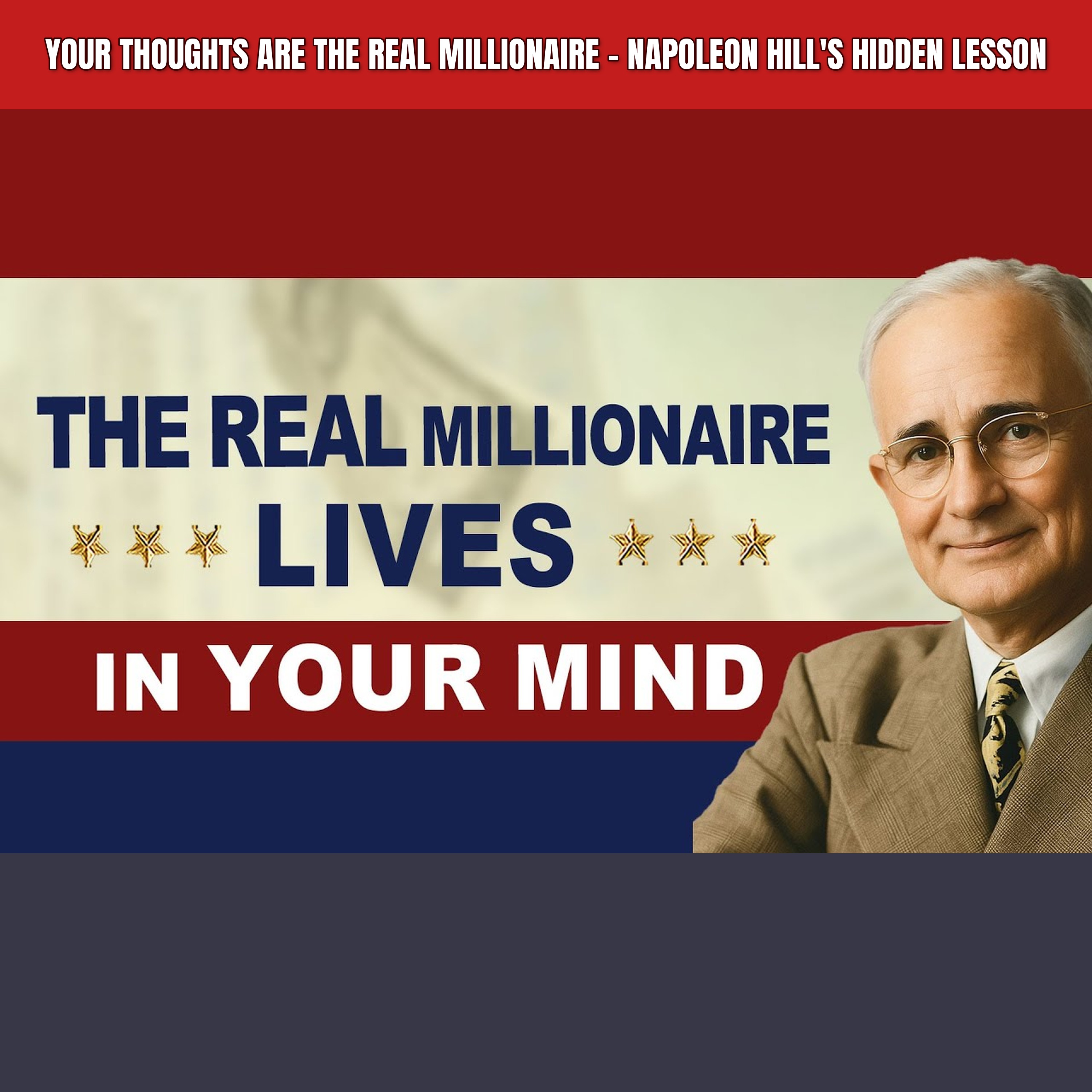 Your Thoughts Are the Real Millionaire – Napoleon Hill's Hidden Lesson