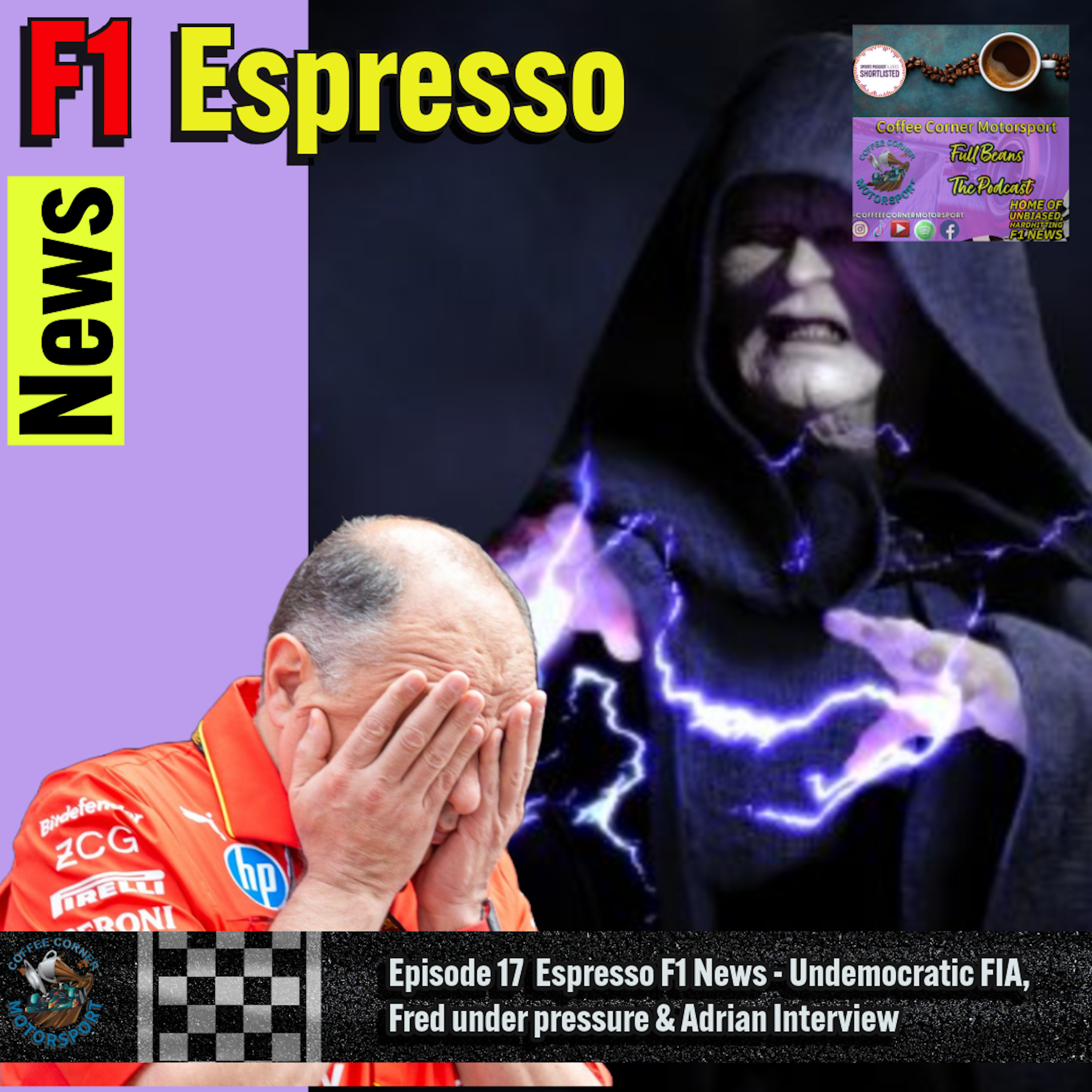 F1 Espresso News - Undemocratic FIA, Fred under pressure & Adrian Interview