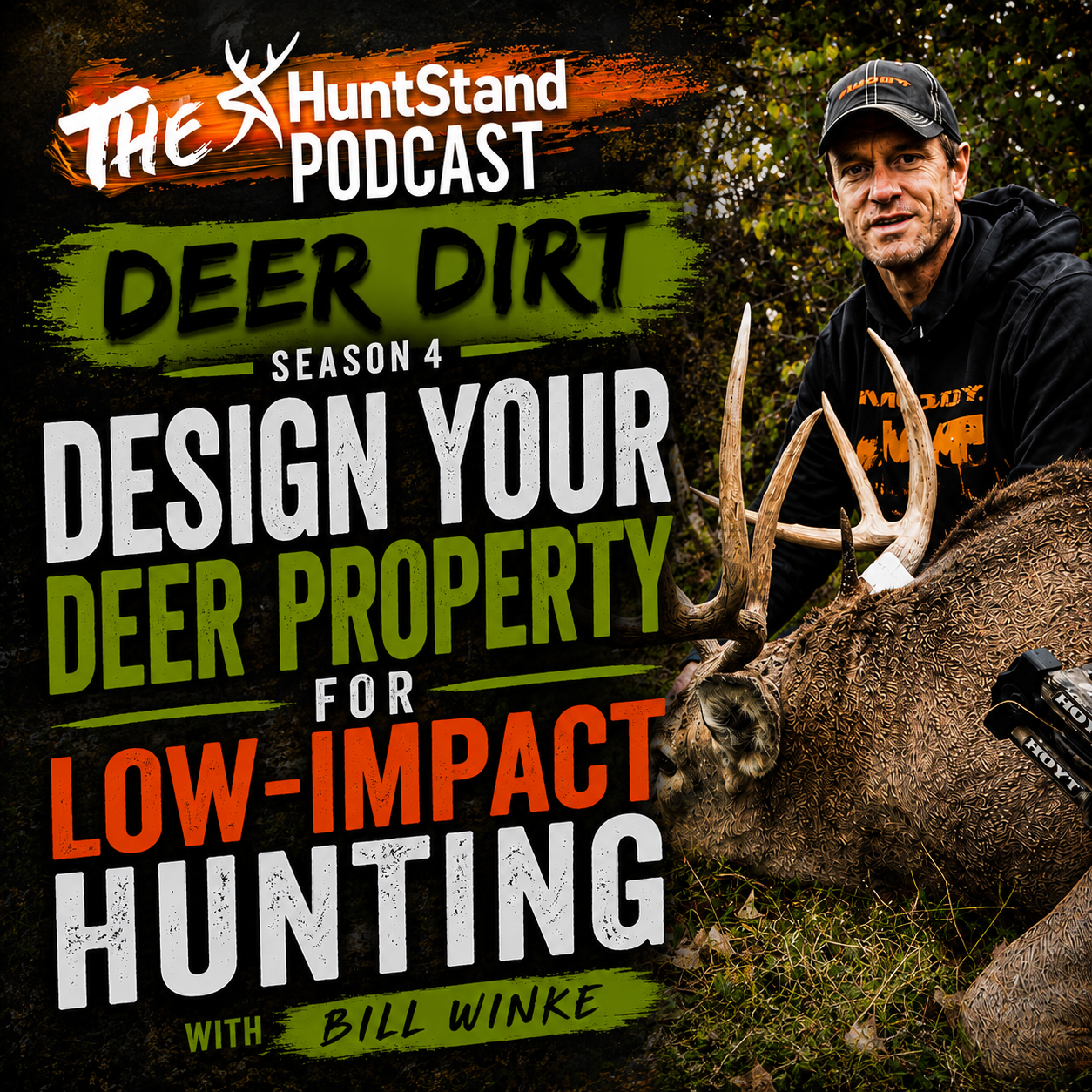 #263 - Design Your Deer Property for Low-Impact Hunting | DEER DIRT with Bill Winke episode artwork