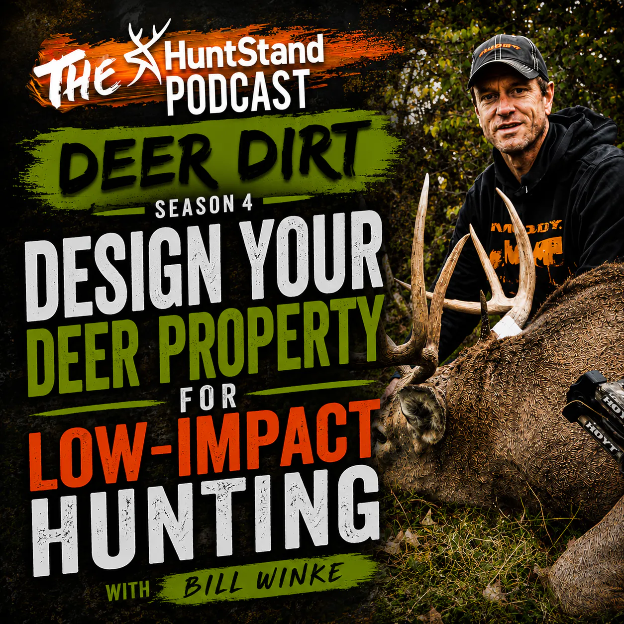#263 - Design Your Deer Property for Low-Impact Hunting | DEER DIRT with Bill Winke episode artwork