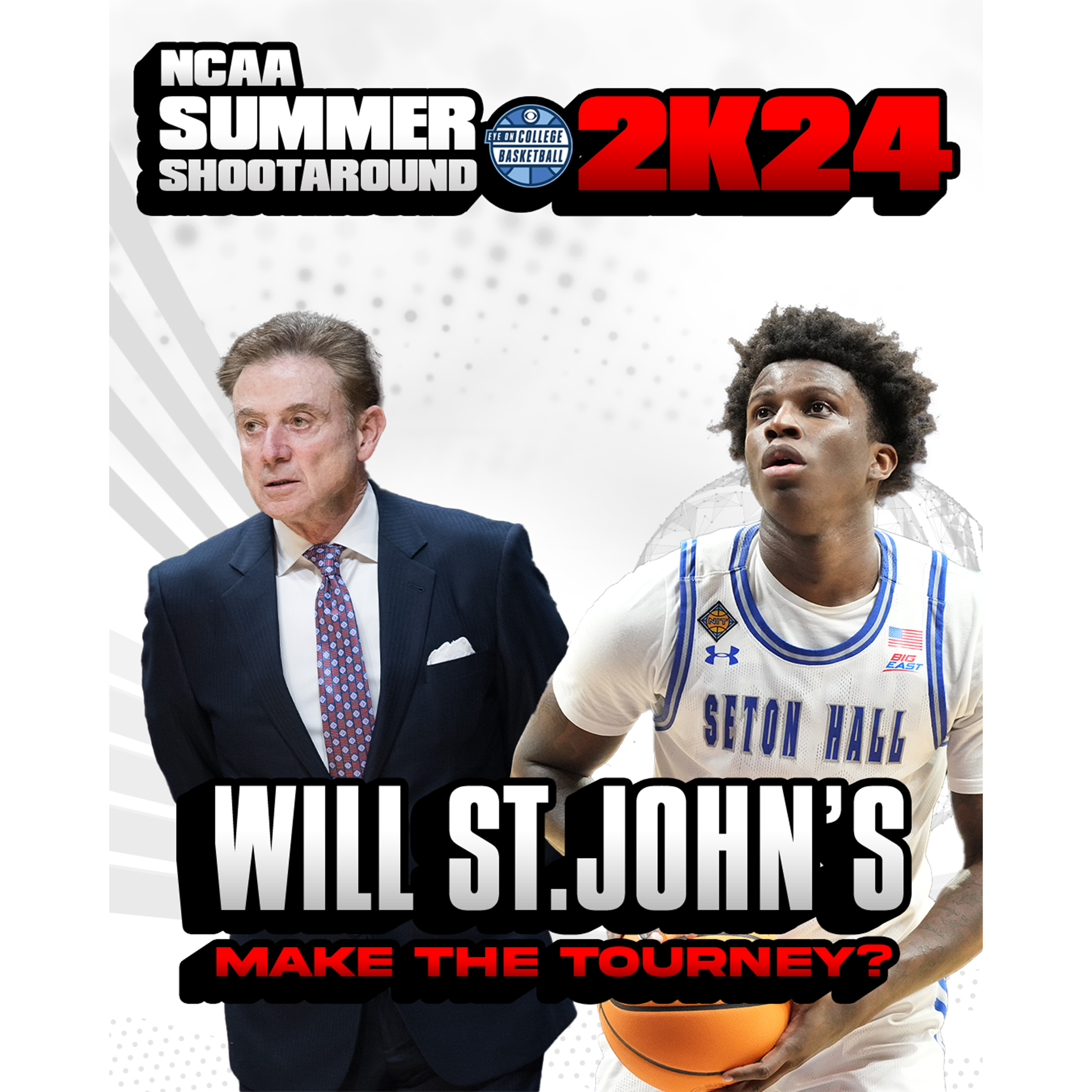 Summer Shootaround '24: St John's adds firepower in Rick Pitino's second season. NCAA Tournament should be in its future