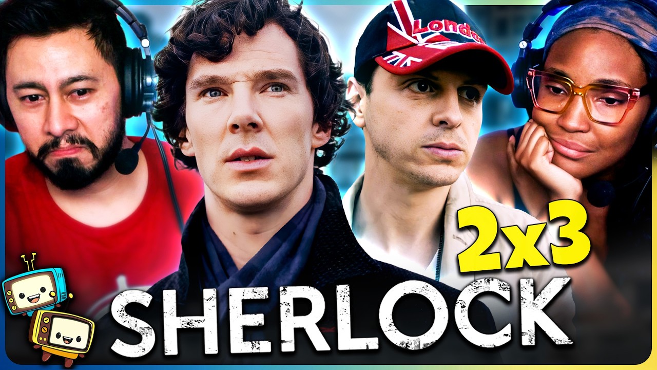 SHERLOCK 2x3 "The Reichenbach Fall" Reaction! | Benedict Cumberbatch | Martin Freeman episode artwork