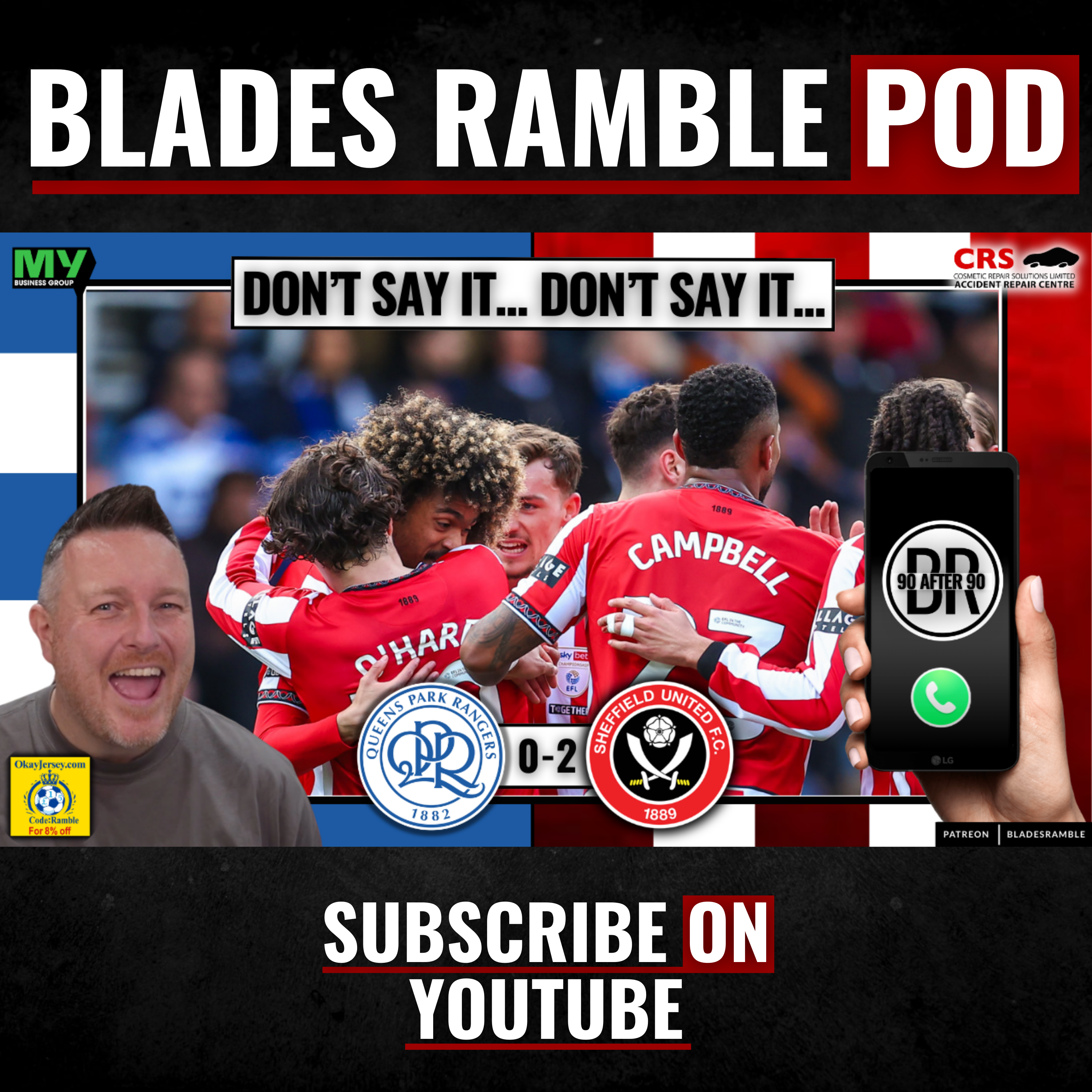 📱⚔️ 90 AFTER 90 | UNITED WIN AT LOFTUS ROAD!! | QPR 0-2 SHEFFIELD UNITED ⚔️📱