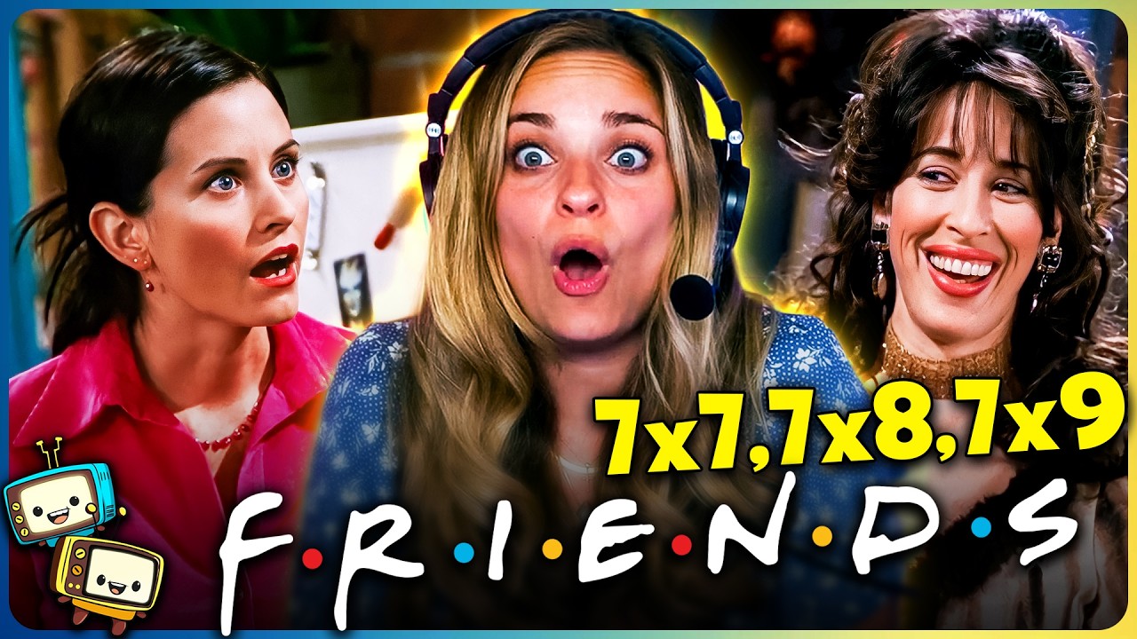 FRIENDS (2000) Season 7 Episodes 7x7, 7x8 & 7x9 Reaction! | First Time Watch! episode artwork