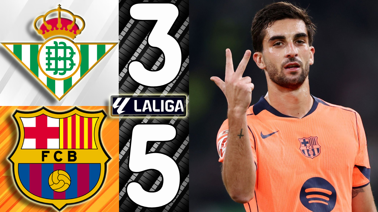 🎥 Real Betis vs. Barcelona [3-5] - Match Review (La Liga 2025/2026) episode artwork