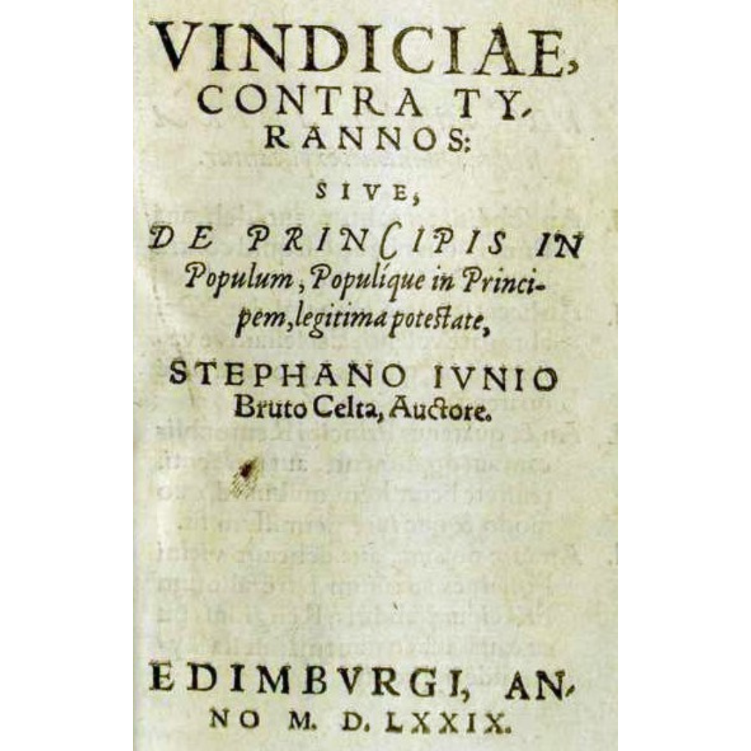 103. Dios, pueblo y rey: el poder popular en la Vindiciae, contra tyrannos