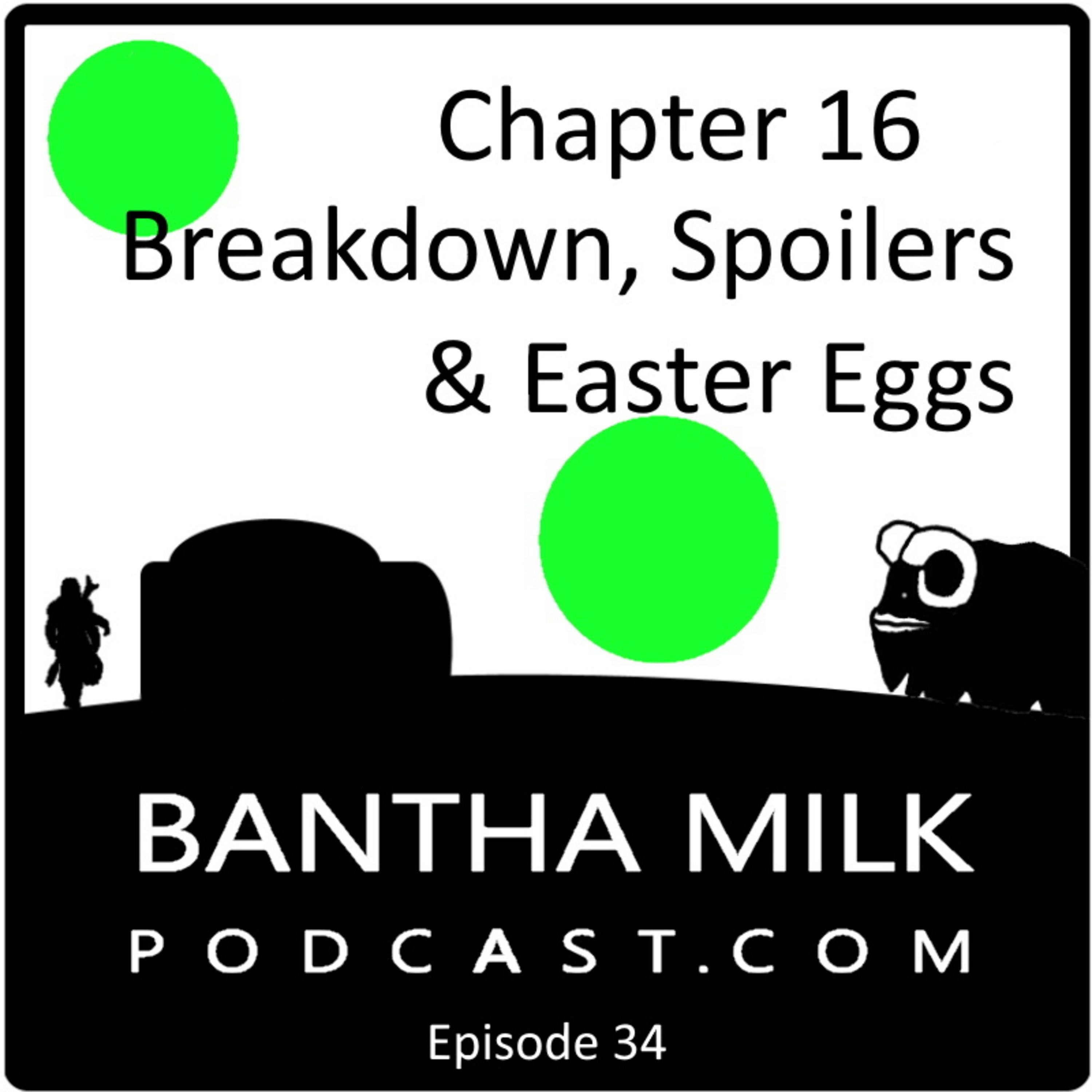 The Mandalorian Chapter 16 (Season 2 Episode 8) Review Breakdown, SPOILERS, and Easter Eggs Bantha Milk