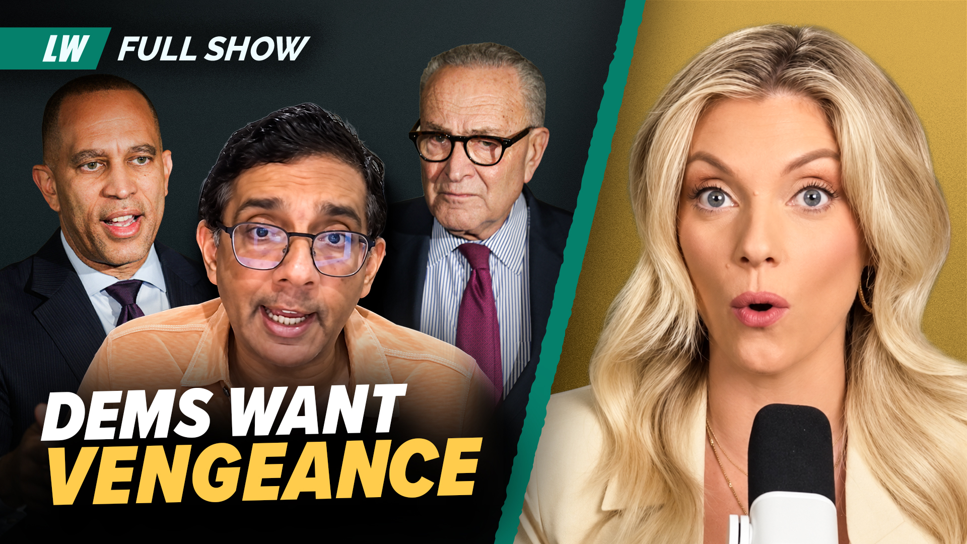 The Liz Wheeler Show - Inside the Republican Civil War: Dinesh D'Souza Explains | Ep 297 episode artwork
