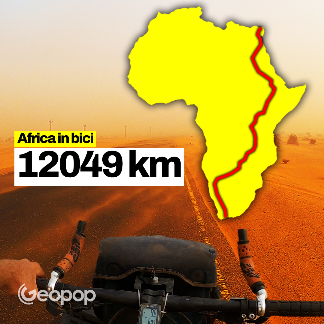 Dall’arresto in Etiopia alle tempeste di sabbia nel Sahara: 12mila km in Africa in bici