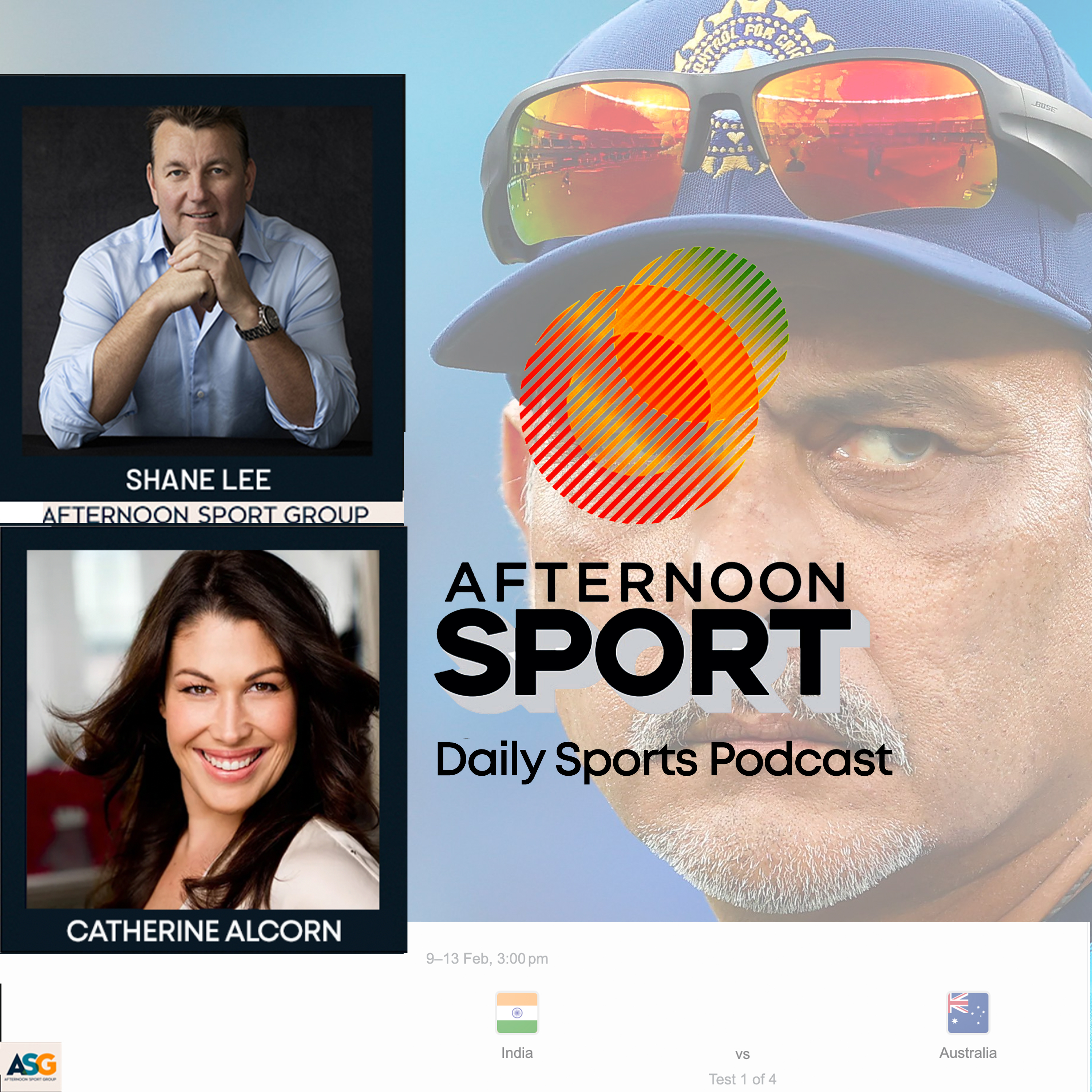 9th February Deep Dive: India v Aus starts today, All Hail King Lebron James, NRL scandal, UFC $$$ + more! episode artwork