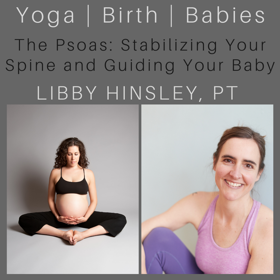 The Psoas: Stabilizing Your Spine and Guiding Your Baby with Libby Hinsley, PT episode artwork
