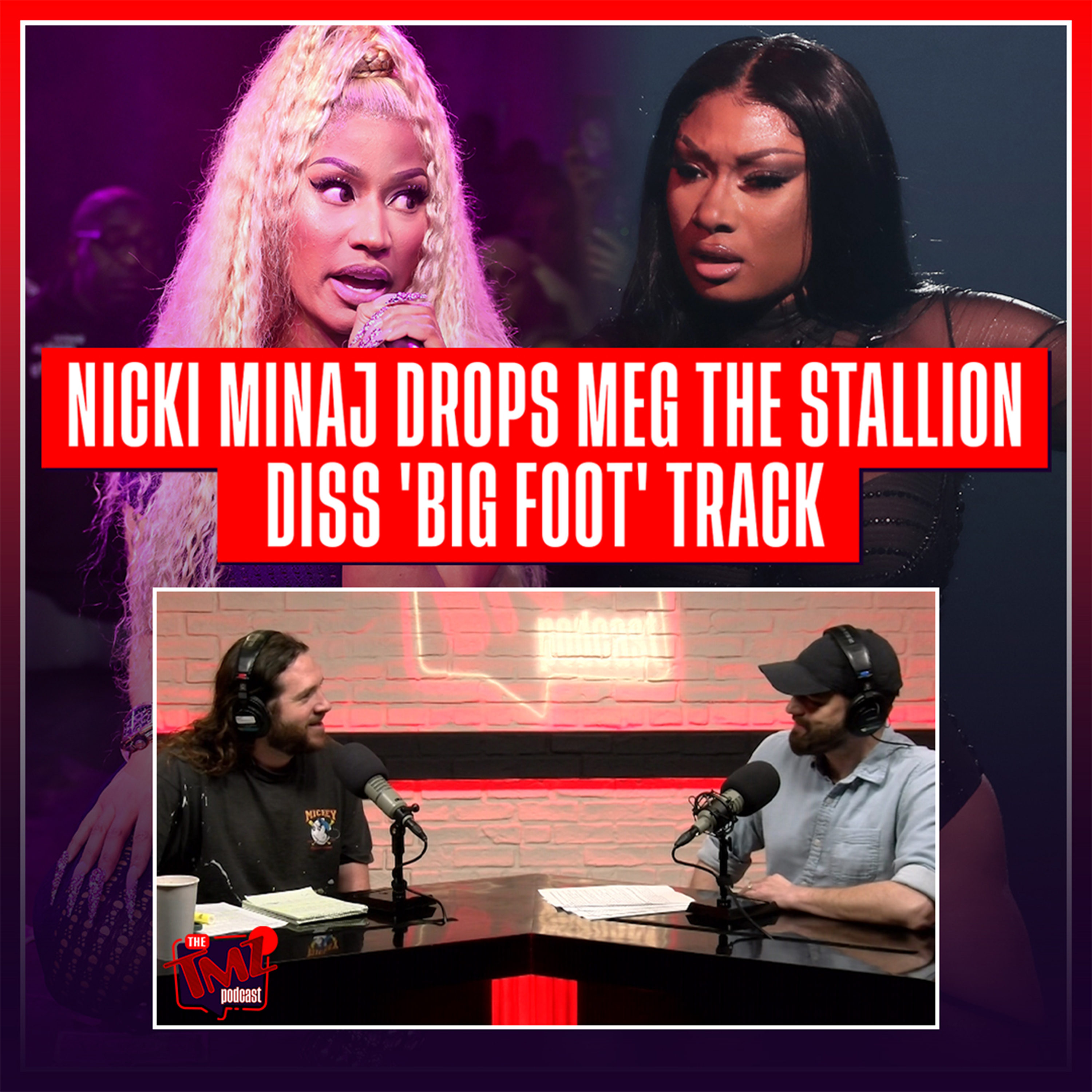Nicki Drops Megan Thee Stallion Diss 'Big Foot' & Fans Aren't Feeling It