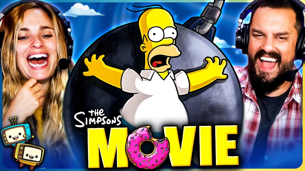 THE SIMPSONS MOVIE (2007) Movie Reaction! | First Time Watch! | Dan Castellaneta | Hank Azaria episode artwork