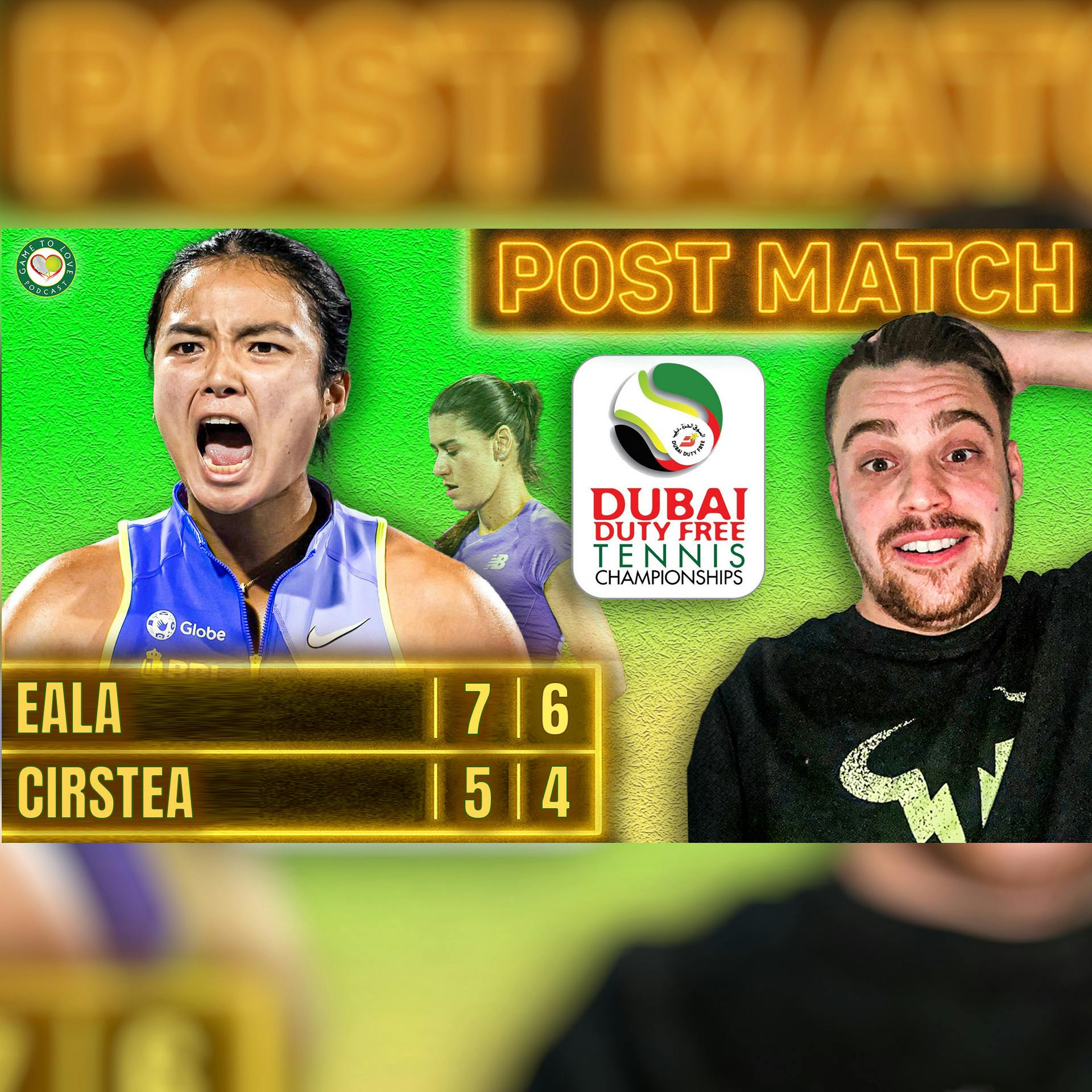 Eala DEFEATS Cirstea to make Quarter Finals! 🇵🇭 | Dubai Open 2026 | Post Match Reaction