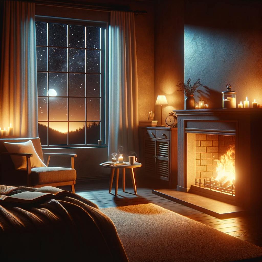 😴🔥🎵 The Comforting Sound of FIRE Combined with Soft MUSIC Reduces Nighttime STRESS episode artwork
