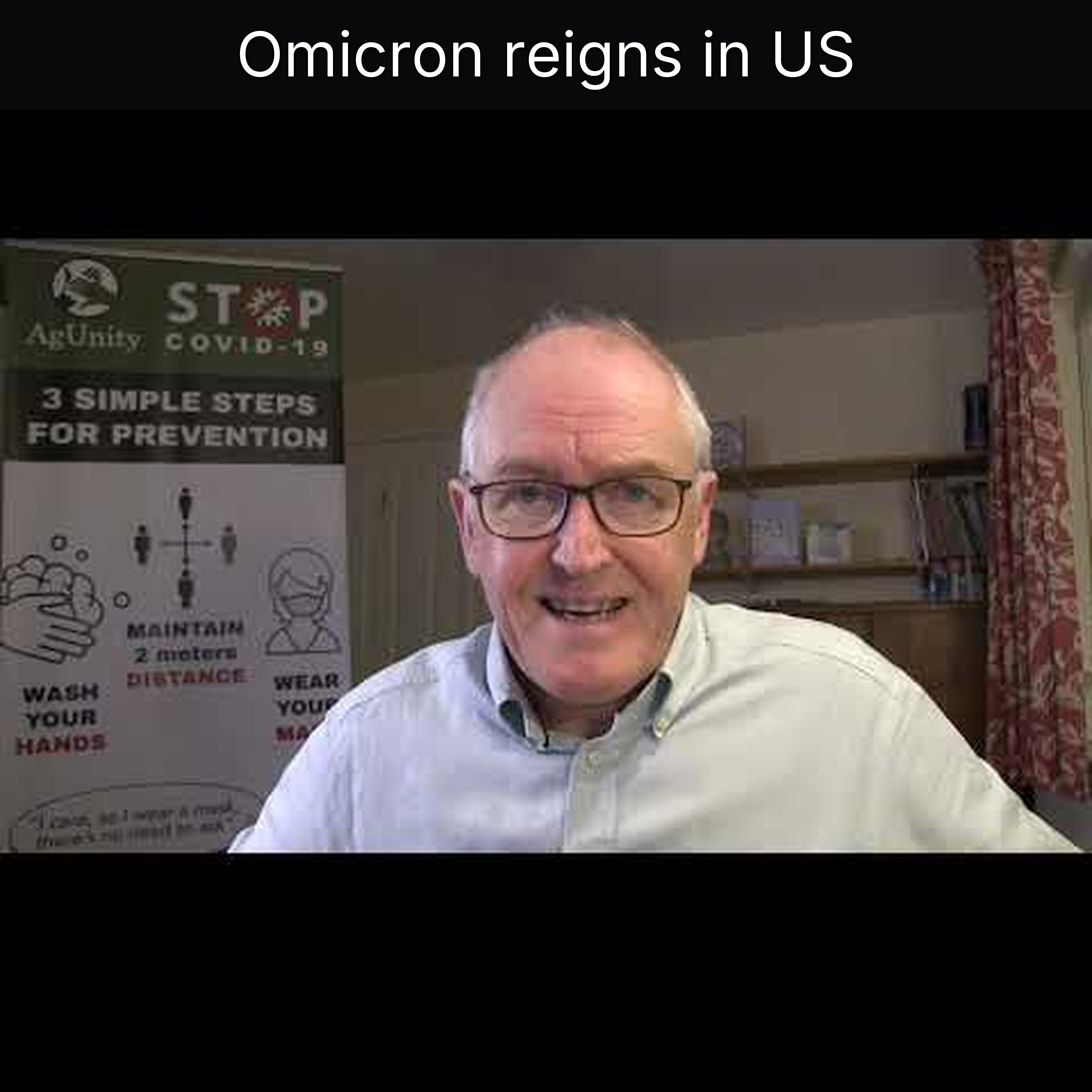 Omicron reigns in US episode artwork
