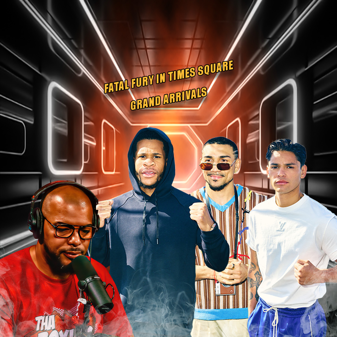 ☎️ Ryan Garcia, Devin Haney, Teofimo Lopez🔥FATAL FURY IN TIMES SQUARE | GRAND ARRIVALS