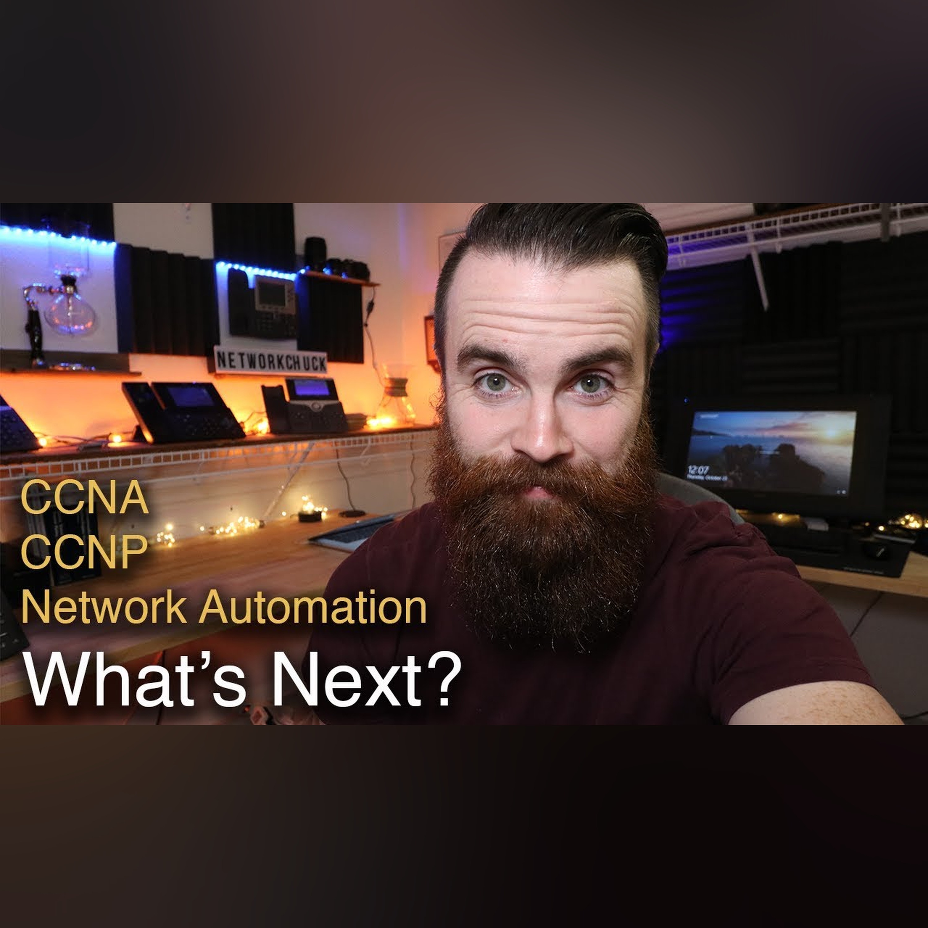 What's next for NetworkChuck? *UPDATE* | CCNA | CCNP | Network Automation episode artwork