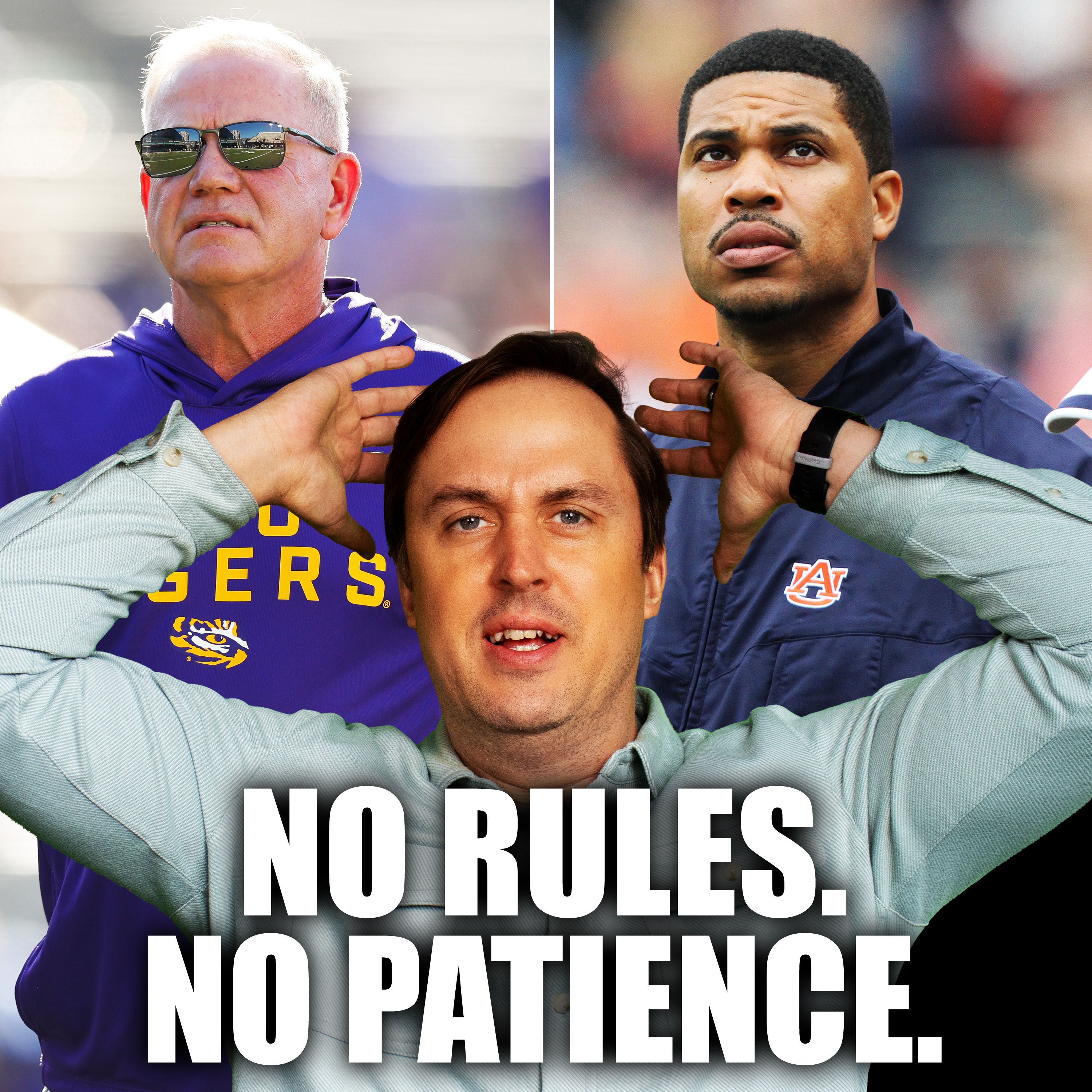 Brian Kelly fired at LSU, who’s next? + Jason Campbell | episode artwork