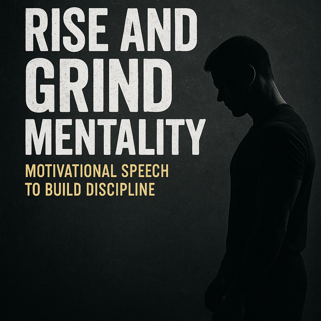 RISE AND GRIND MENTALITY – Motivational Speech To Build Discipline