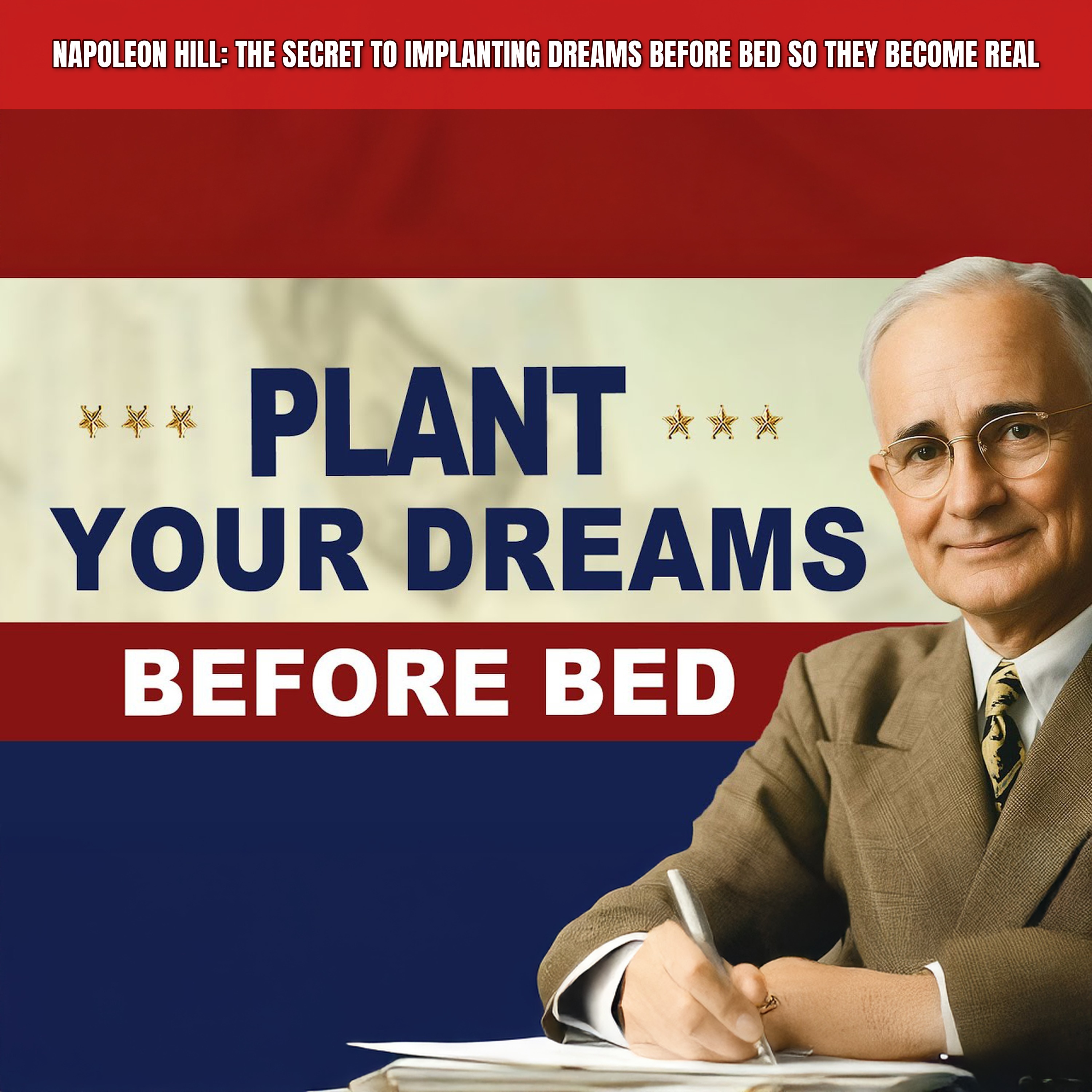 Napoleon Hill: The Secret to Implanting Dreams Before Bed So They Become Real episode artwork