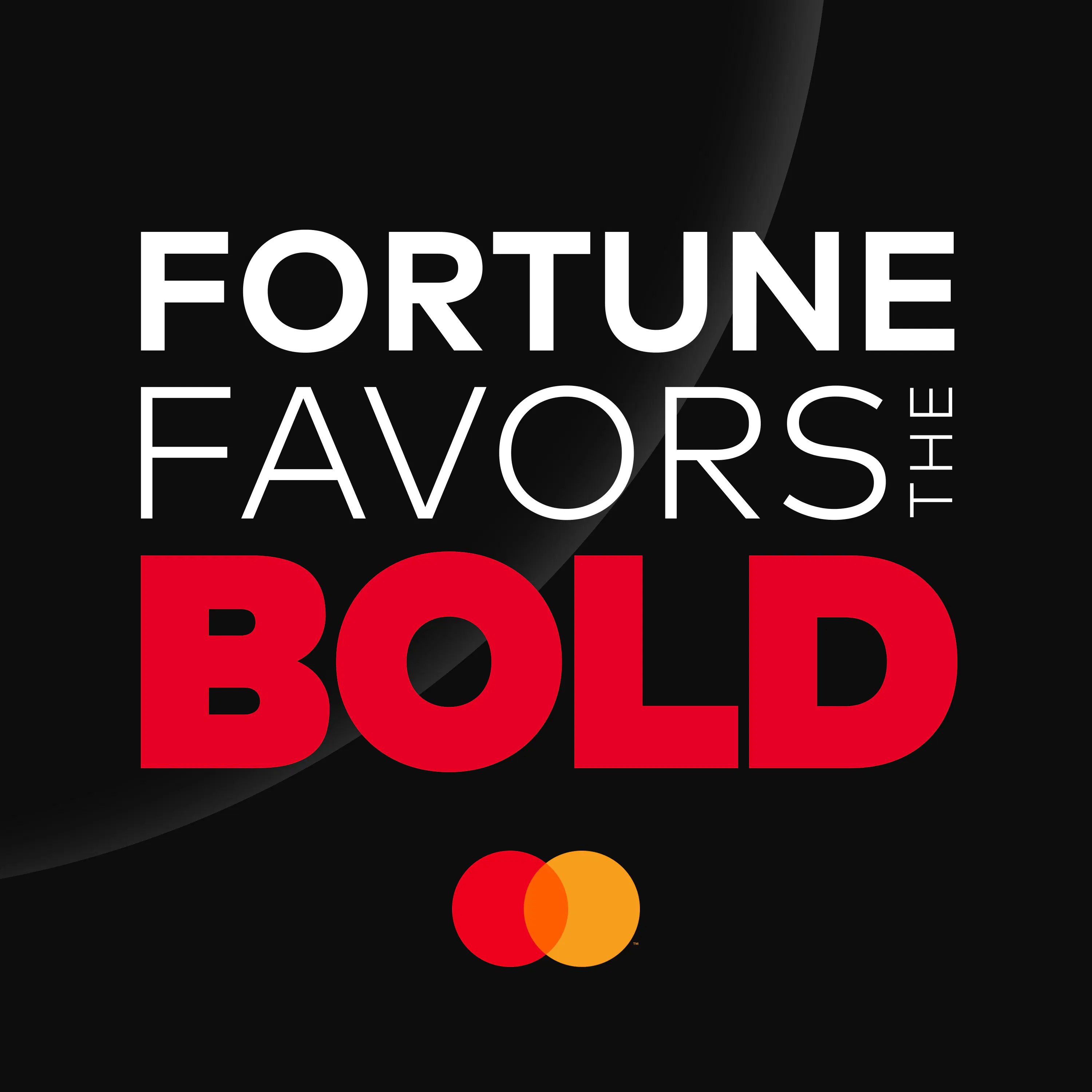 Fortune Favors the Bold - The Official Mastercard Podcast cover