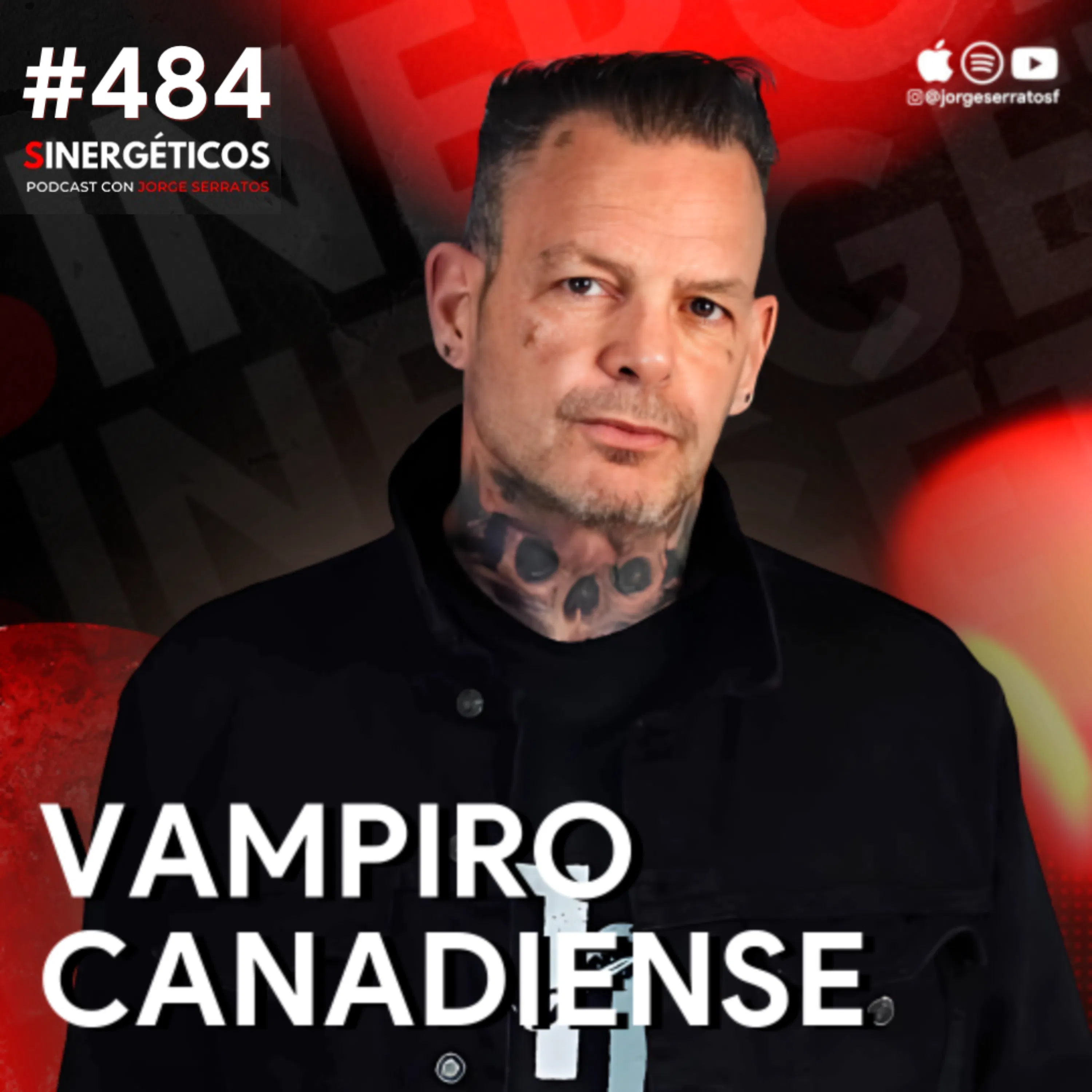 MAGIA, MASONERIA Y OCULTISMO, todo lo que no sabes del VAMPIRO CANADIENSE | Ian Hodgkinson | #484 SINERGÉTICOS episode artwork