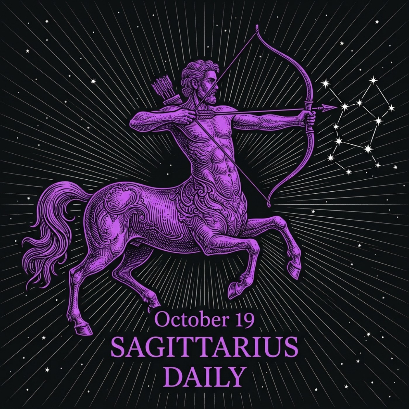 Monday, October 19, 2026 Sagittarius Horoscope Today episode artwork