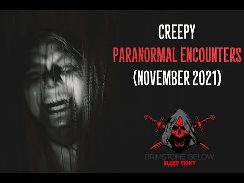 Creepy Paranormal Encounters November 2021 episode artwork