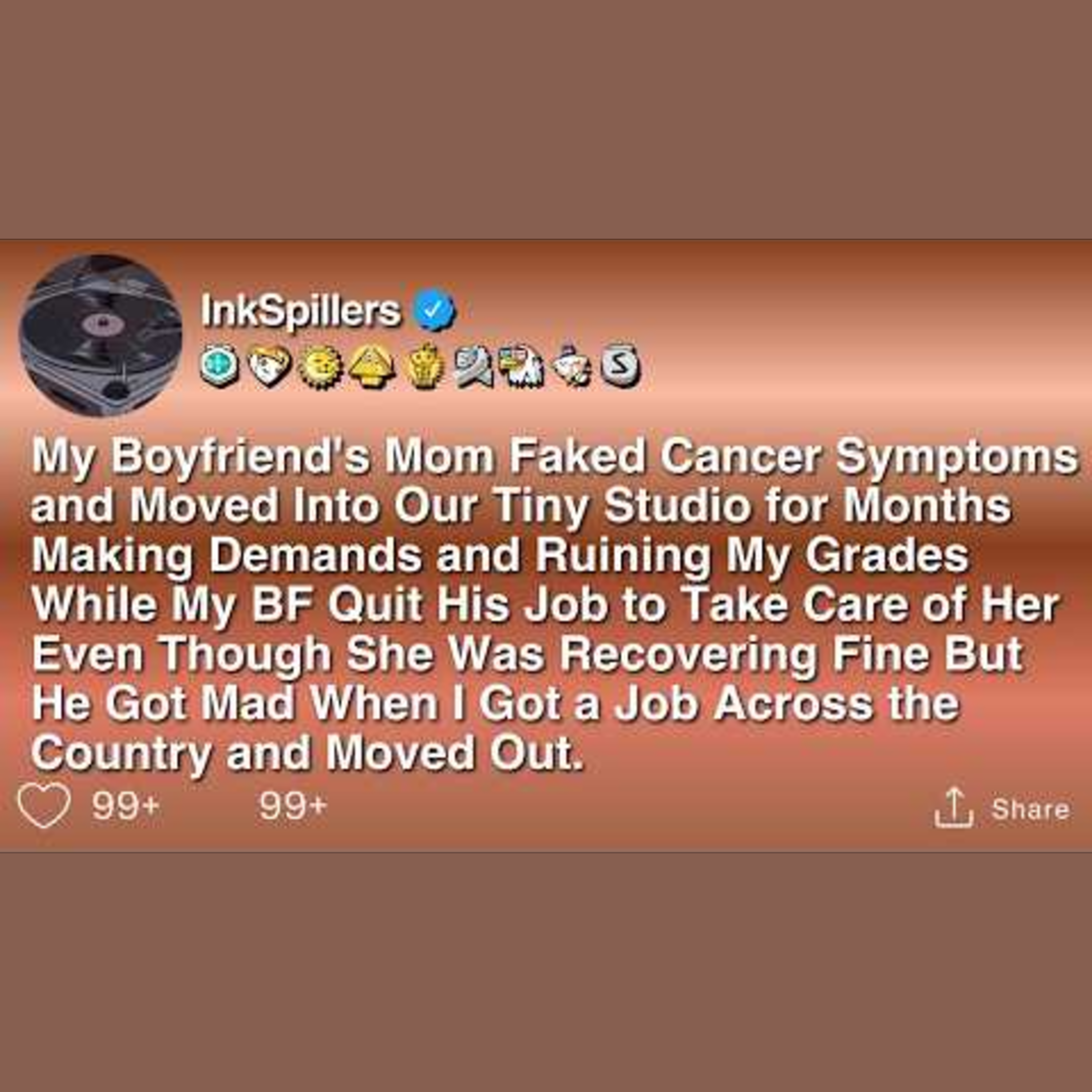 Boyfriend's Mom Fakes Cancer, Moves in and Disrupts Our Lives