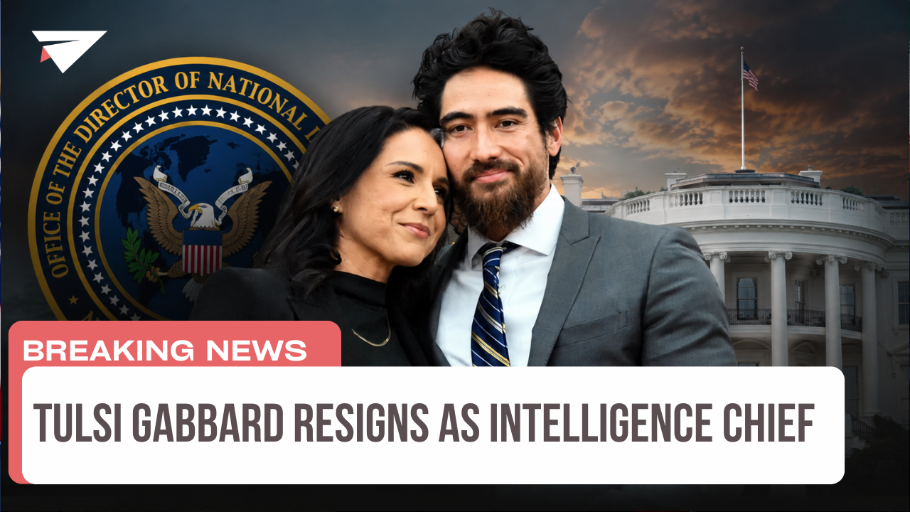 Tulsi Gabbard Resigns as Intelligence Chief, Breaking News