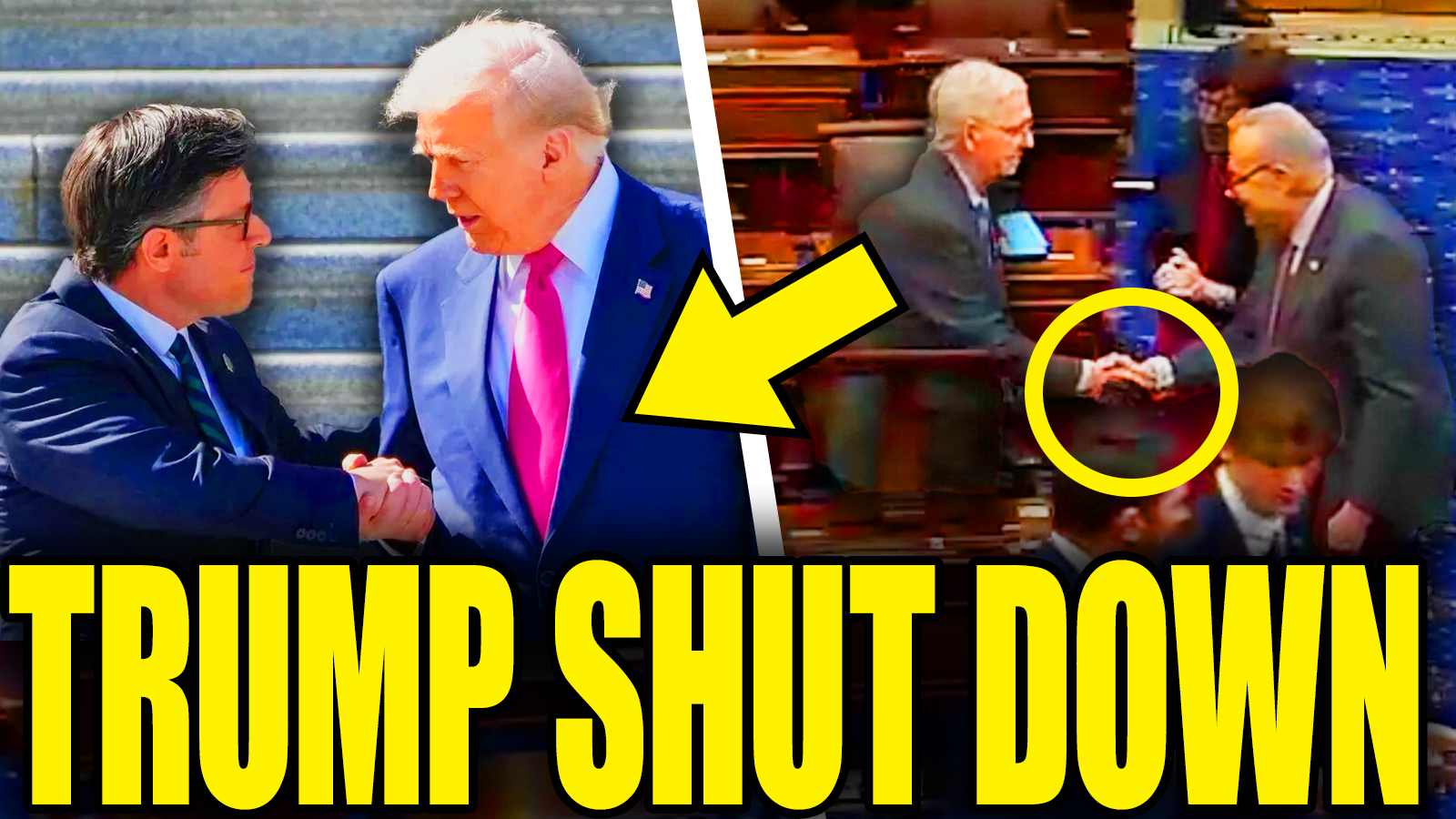 Screaming Trump Loses It On Mike As House Revolt Ends It All episode artwork