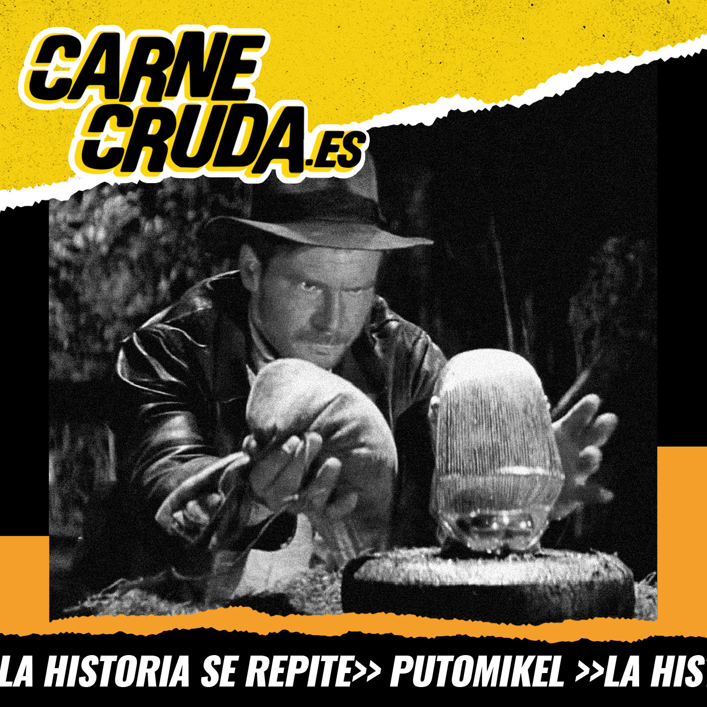 Cazatesoros: el saqueo de la Historia (PUTO MIKEL - CARNE CRUDA #1706) episode artwork