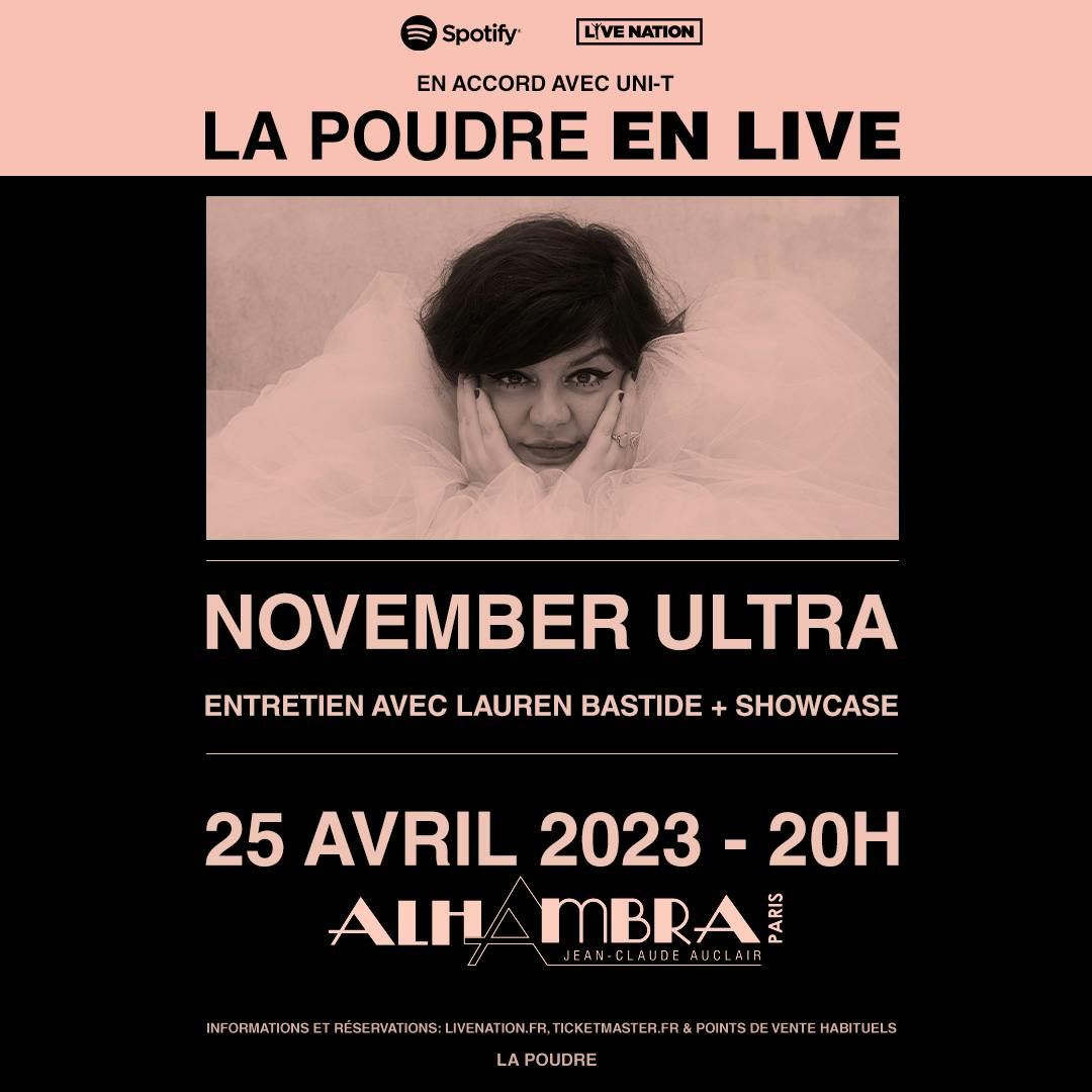 La Poudre en Live - Avec November Ultra