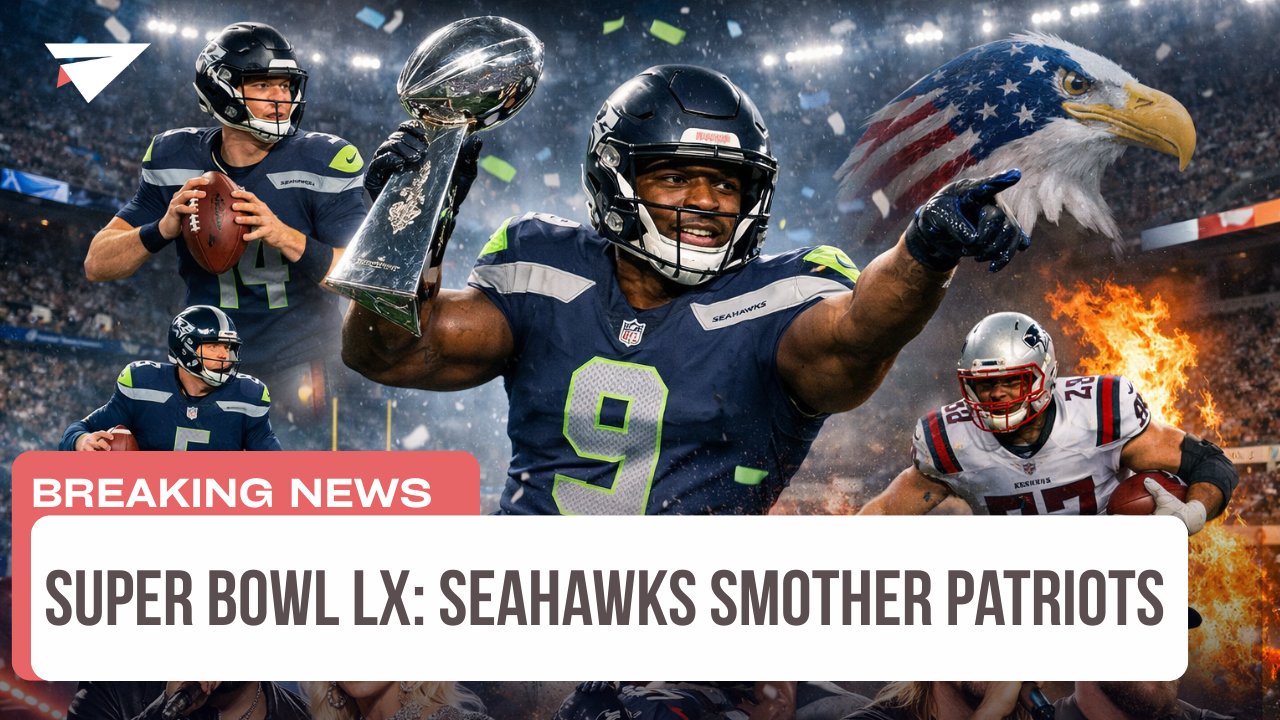 Super Bowl LX: Seahawks Smother Patriots, Breaking news
