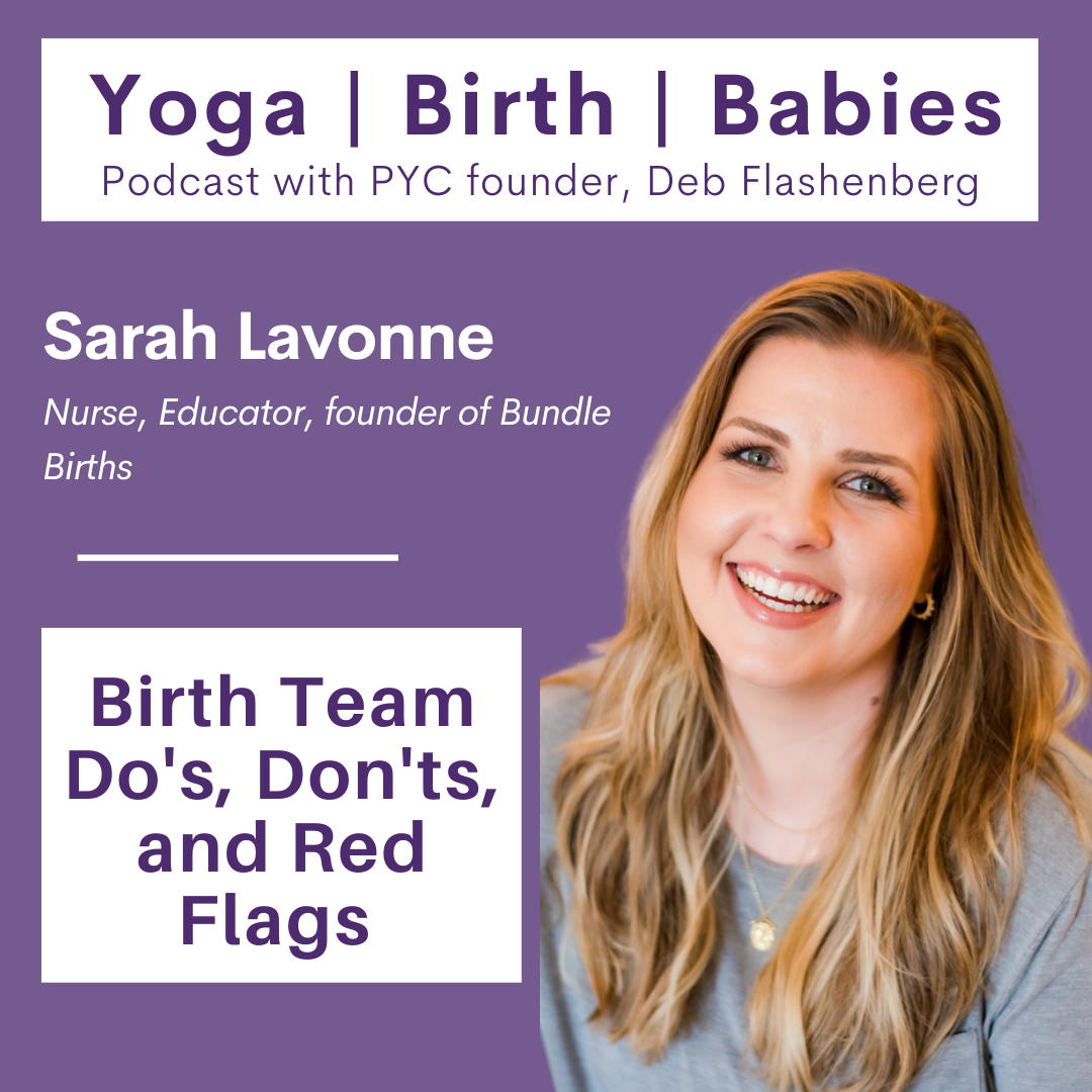 Birth Team Do's, Don'ts, and Red Flags with Sarah Lavonnne RNC-OB, ICCE, CLEC episode artwork