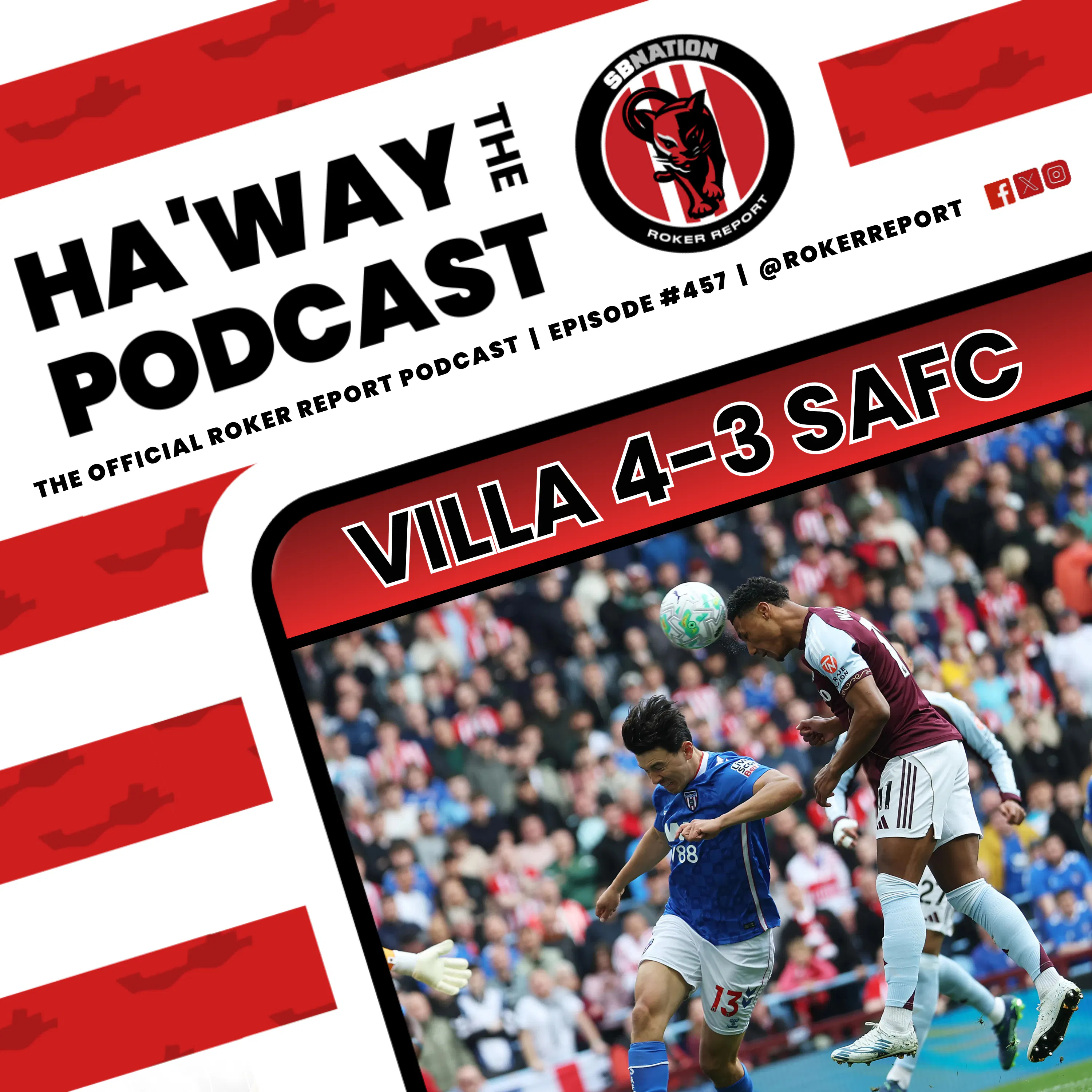 MATCH REACTION | Villa 4-3 SAFC | The Lads Lose Out In Seven-Goal Thriller! episode artwork