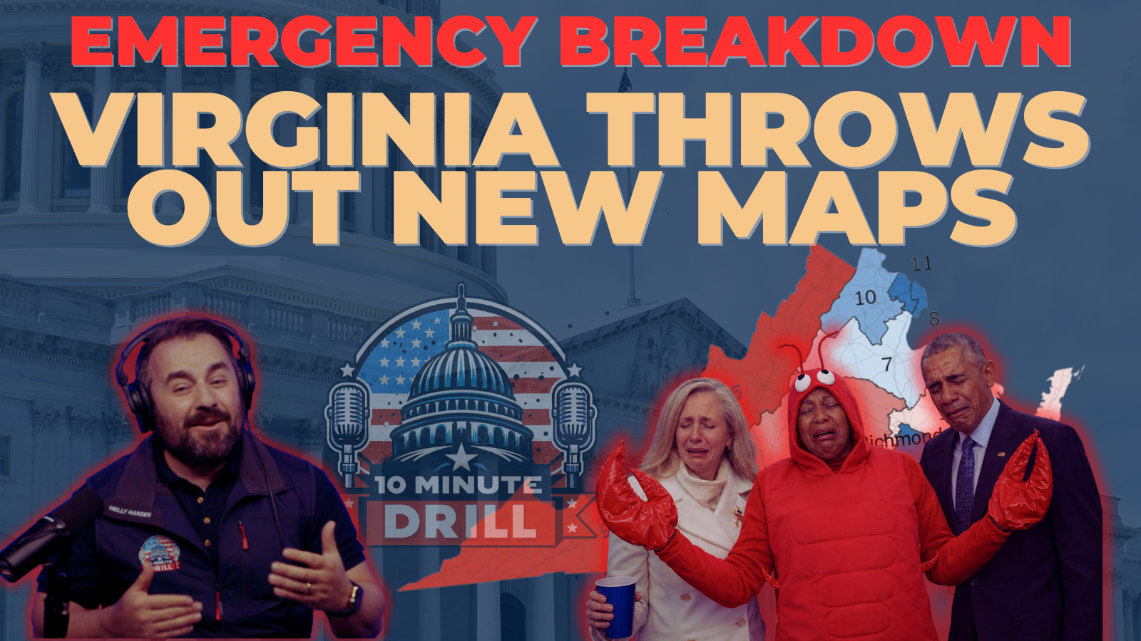Emergency Breakdown: Virginia Supreme Court throws out Democrat maps