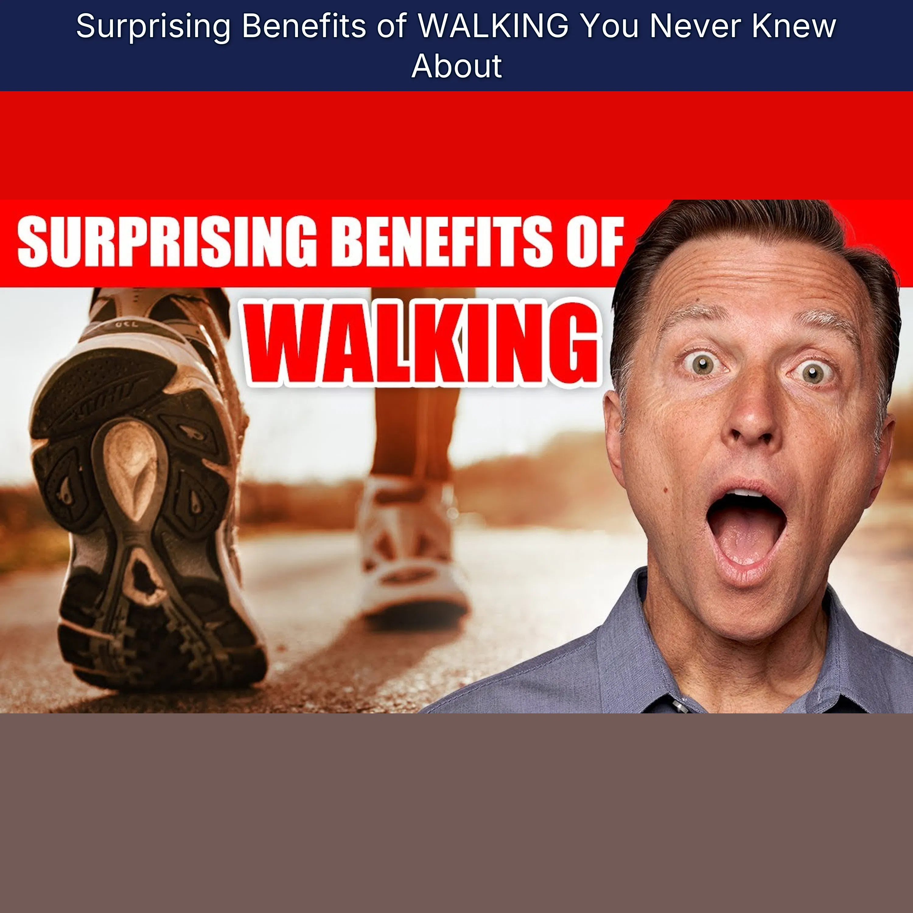 Surprising Benefits of WALKING You Never Knew About episode artwork