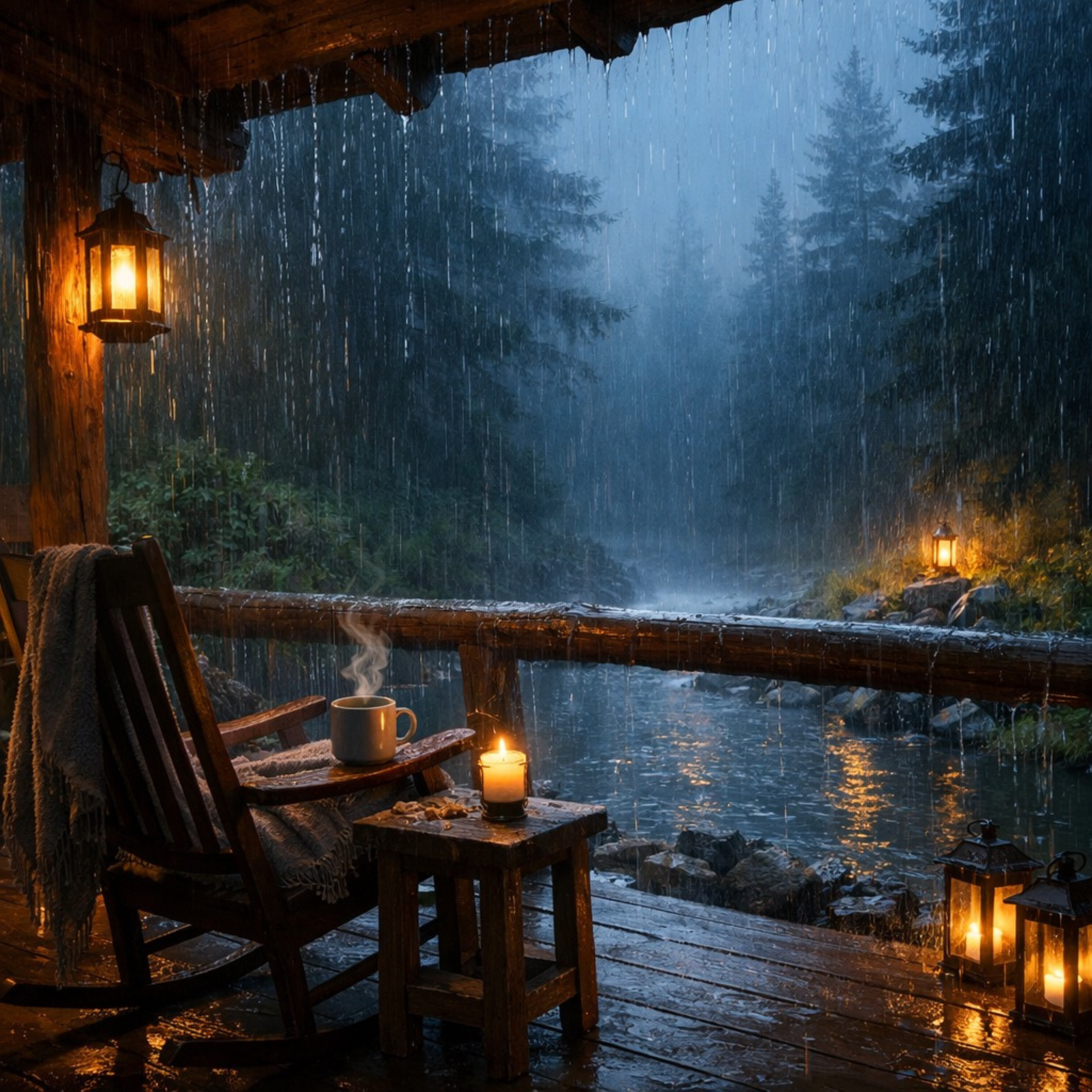 Healing Rain Sounds 🌧️ Peaceful Rain for Rest
