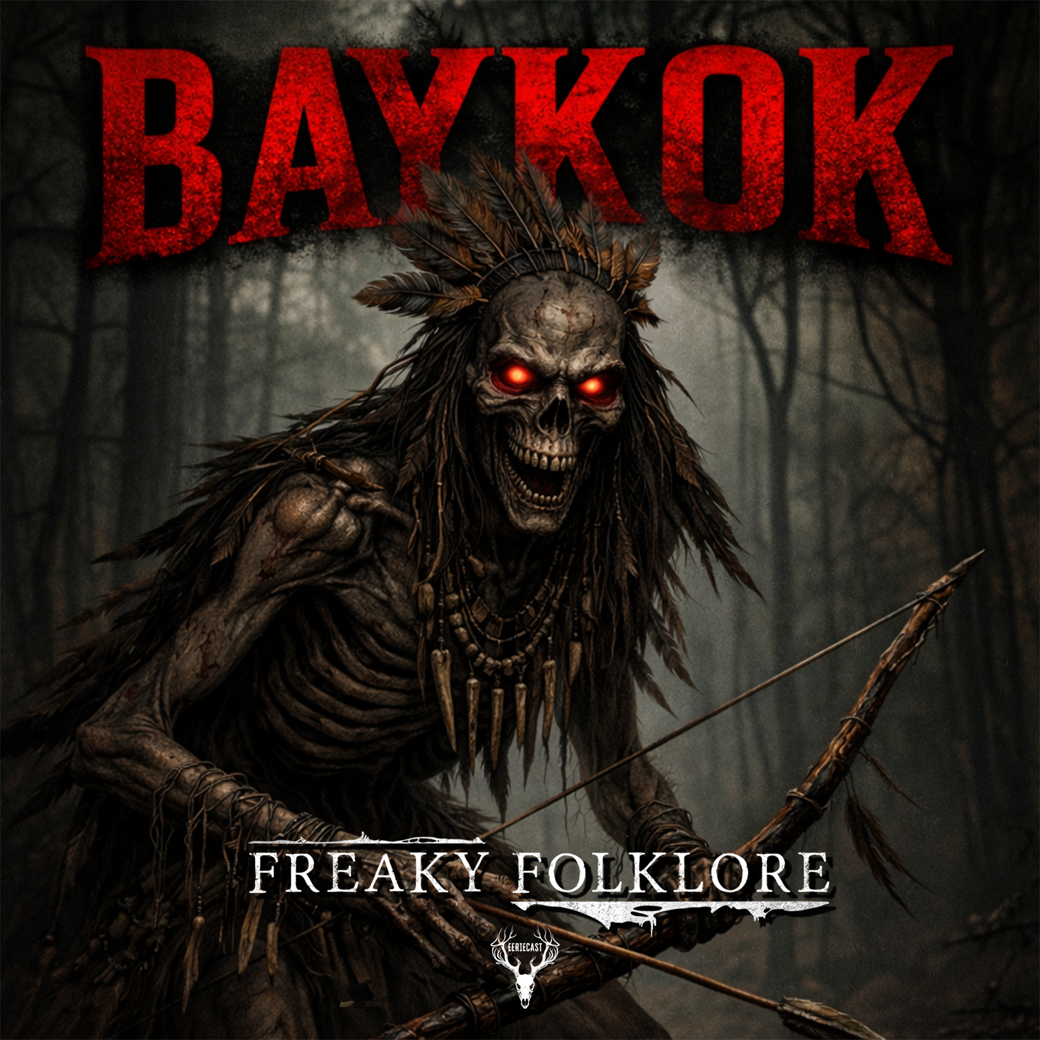 Baykok – The Flying Skeleton Warrior of Ojibwe Folklore